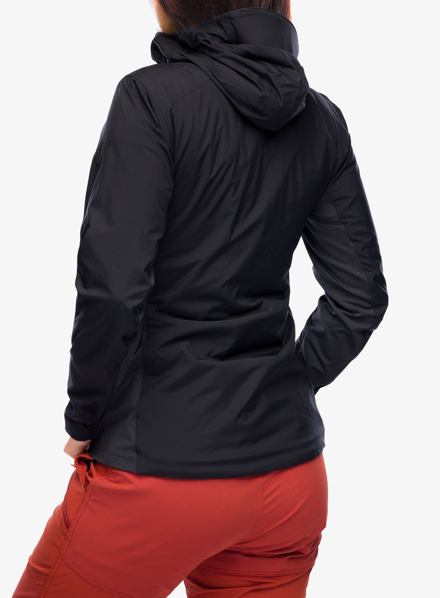 Ženska jakna Arcteryx Atom Lightweight Hoody - black