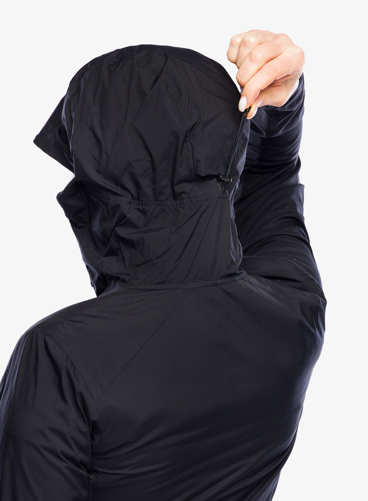 Ženska jakna Arcteryx Atom Lightweight Hoody - black