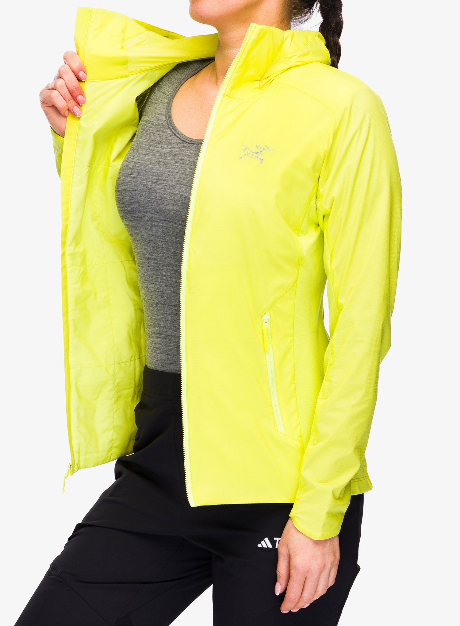 Ženska hibridna jakna Arcteryx Atom Lightweight Hoody - euphoria