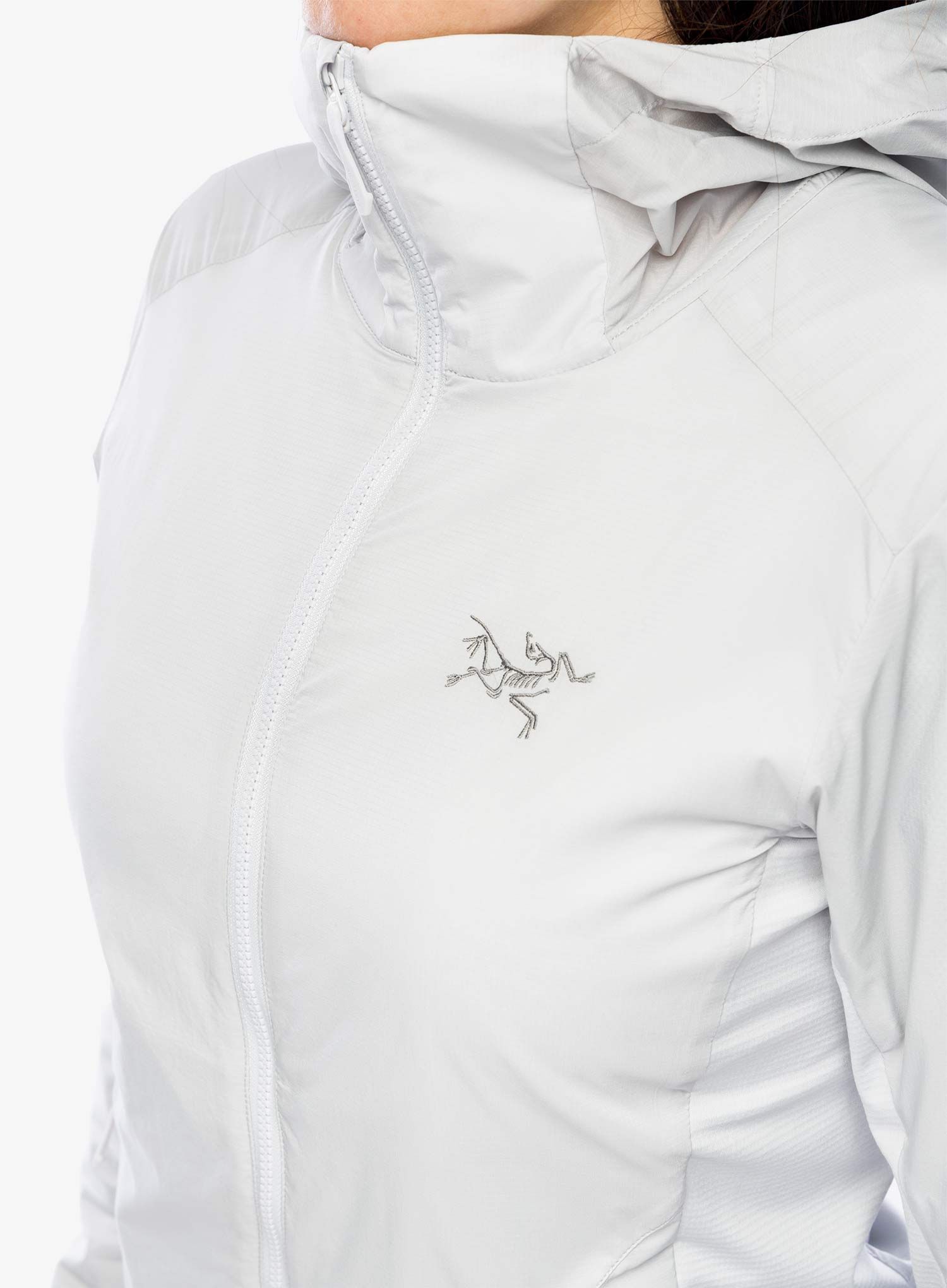 Ženska jakna Arcteryx Atom Lightweight Hoody - solitude
