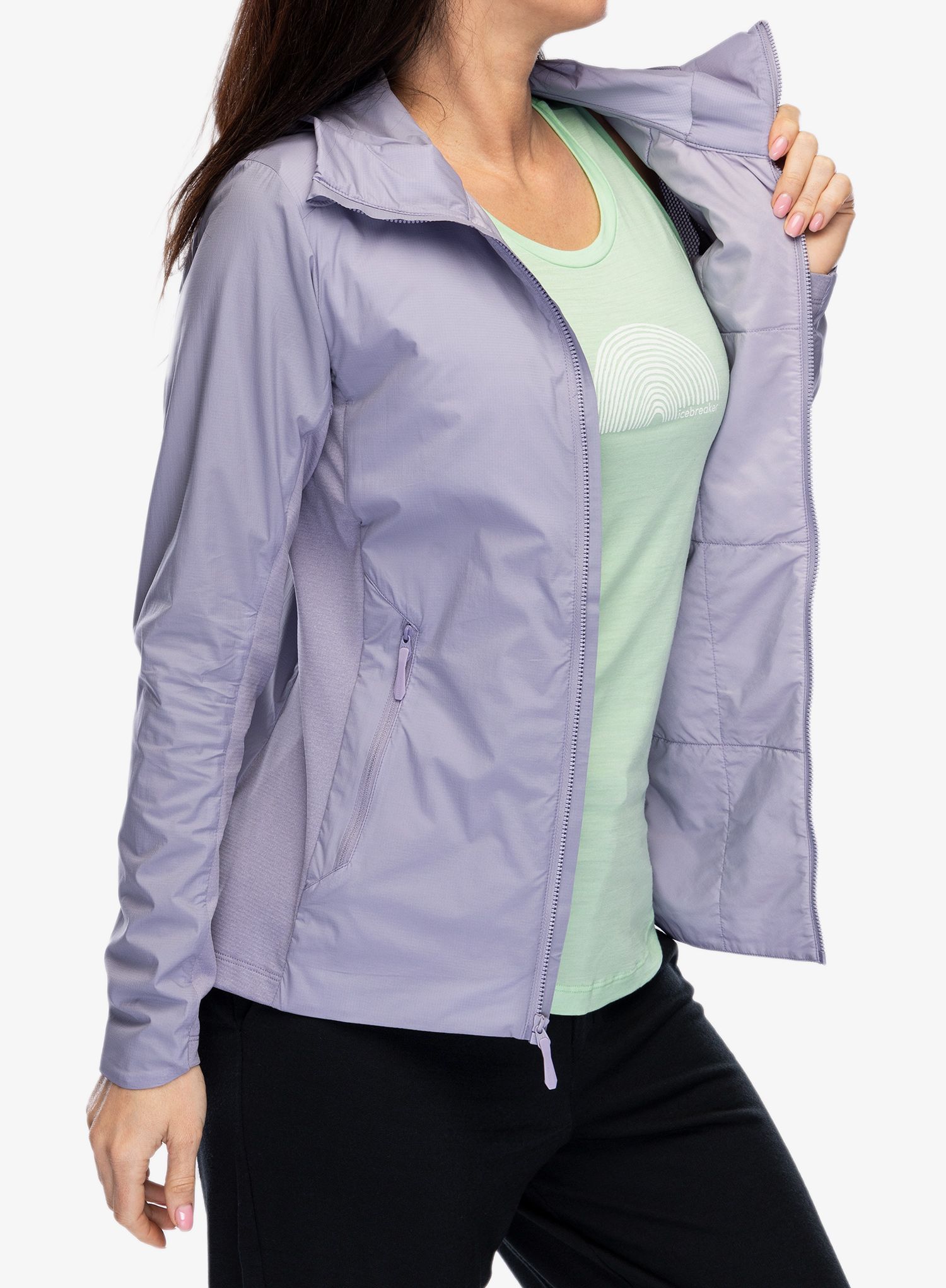 Ženska hibridna jakna Arcteryx Atom Lightweight Hoody - velocity