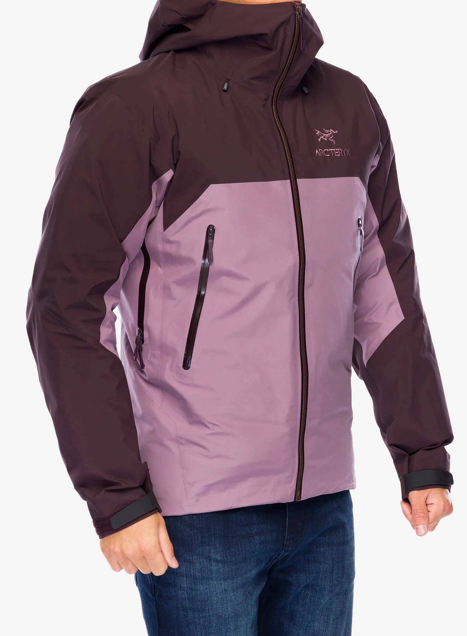 Nepremočljiva jakna Arcteryx Beta AR Jacket Stormhood - phantasm/int