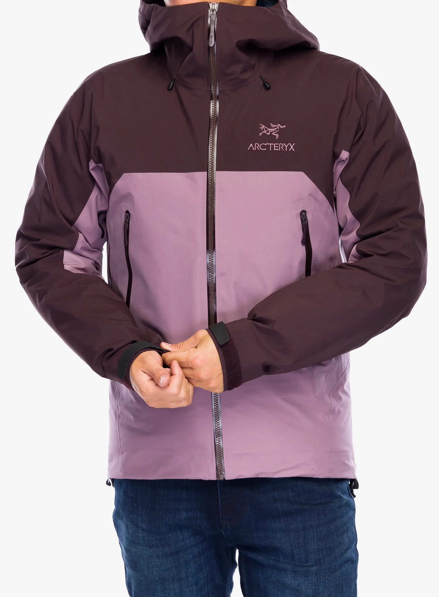 Nepremočljiva jakna Arcteryx Beta AR Jacket Stormhood - phantasm/int
