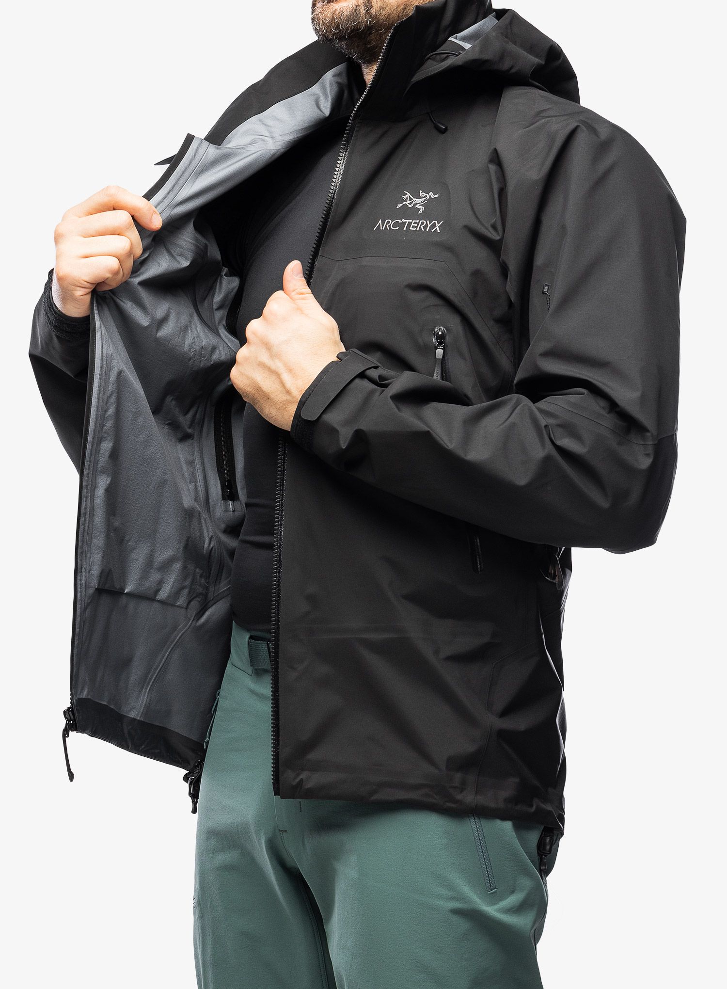 Hardshell jakna Arcteryx Beta AR Jacket - blk