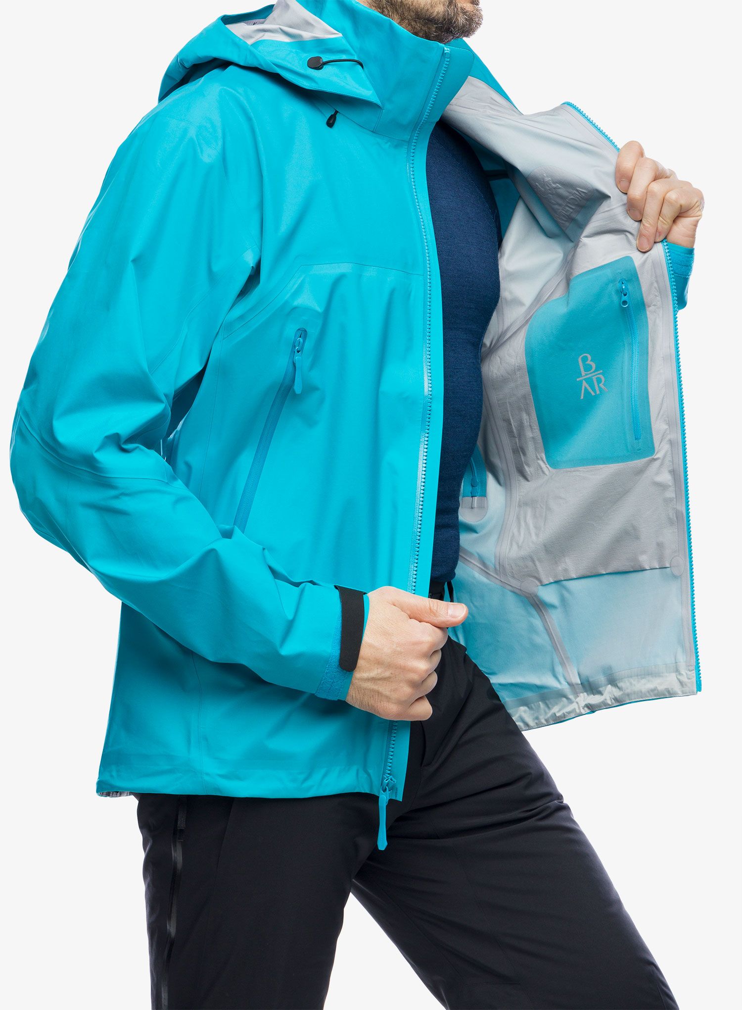 Nepremočljiva jakna Arcteryx Beta AR Jacket - blue tetra