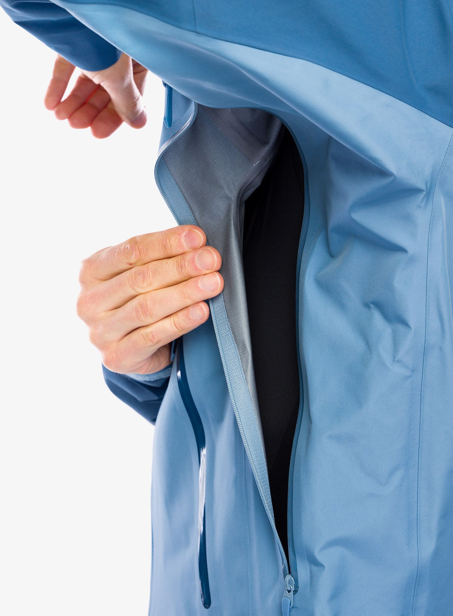 Nepremočljiva jakna Arcteryx Beta AR Jacket - stone wash/dark stone wash