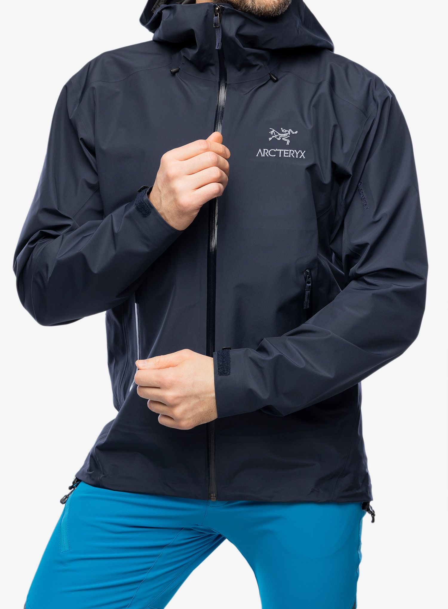 Nepremočljiva jakna Arcteryx Beta LT Jacket - black sapphire