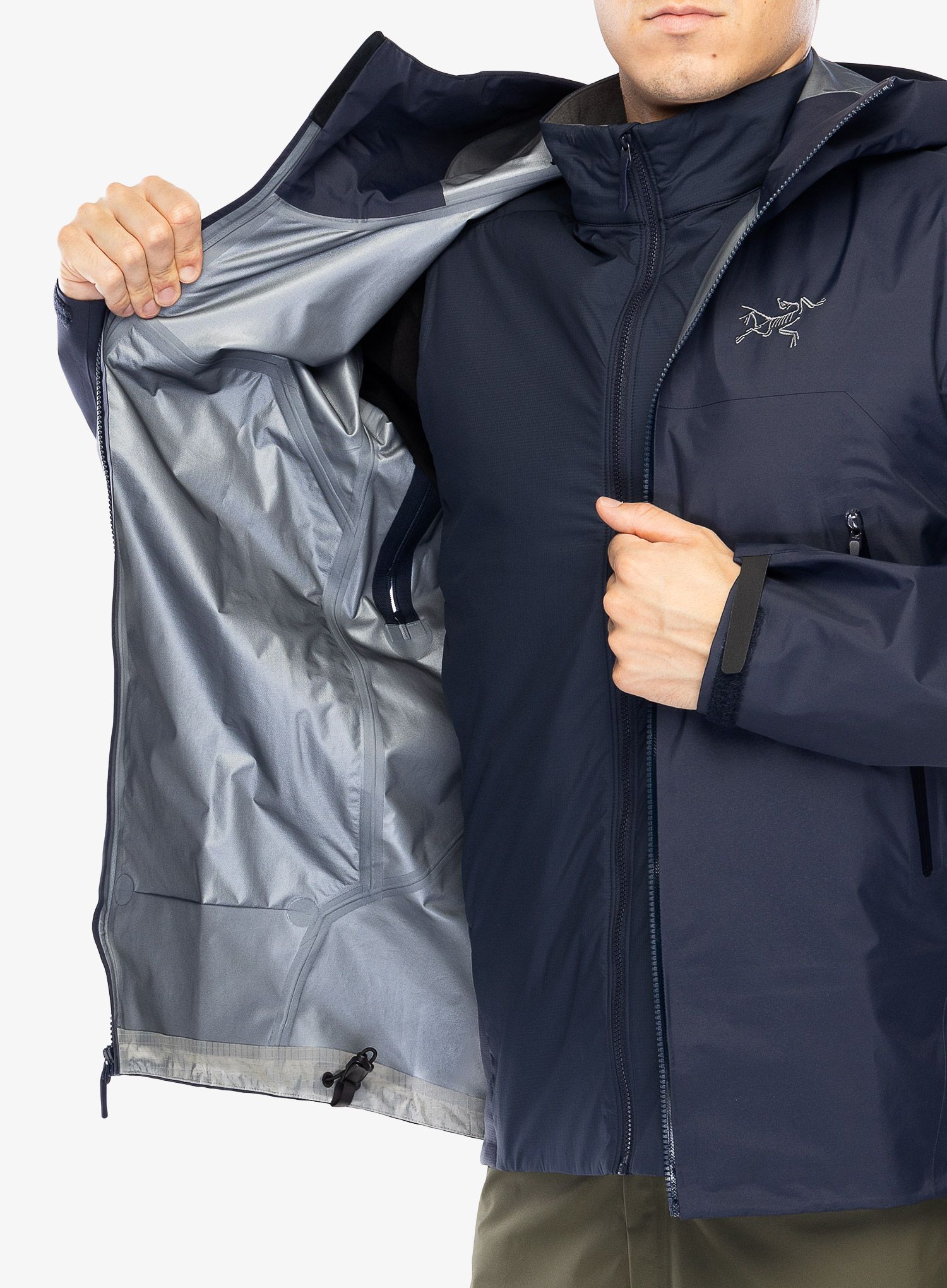 Nepremočljiva jakna Arcteryx Beta SL Jacket - black sapphire