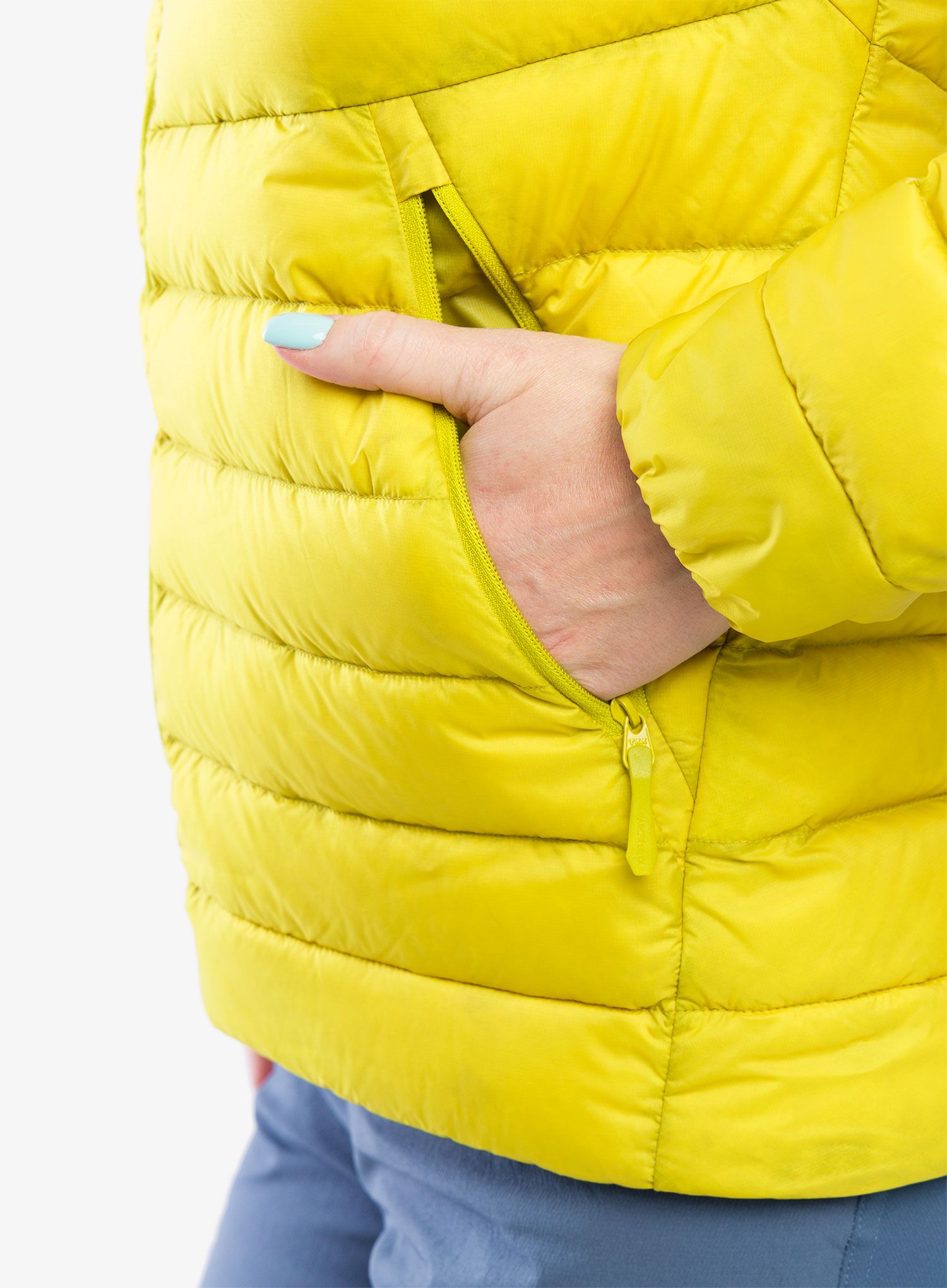 Ženska puhovka Arcteryx Cerium Hoody - lampyre