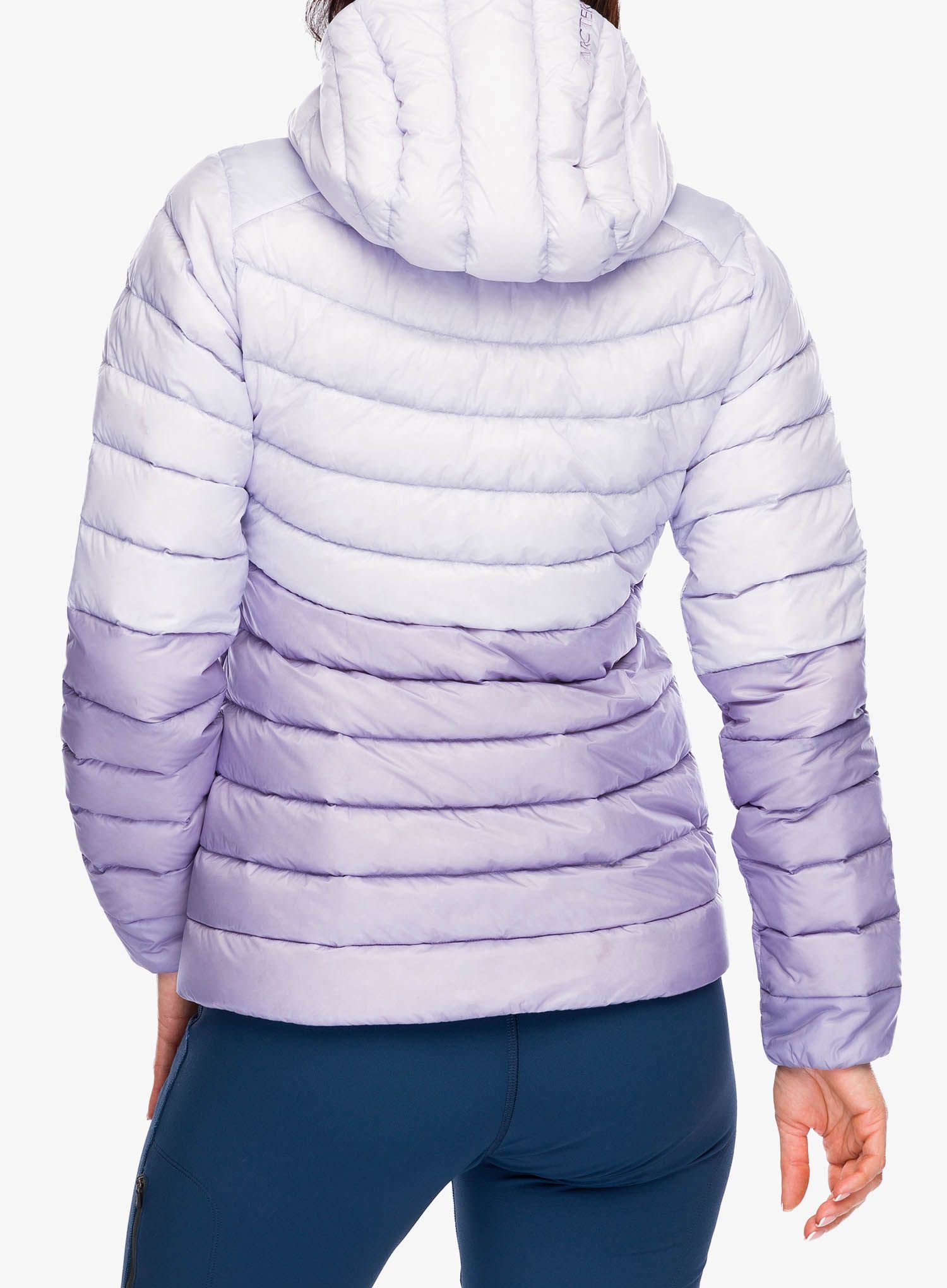 Ženska puhovka Arcteryx Cerium Hoody - velocity/light velocity