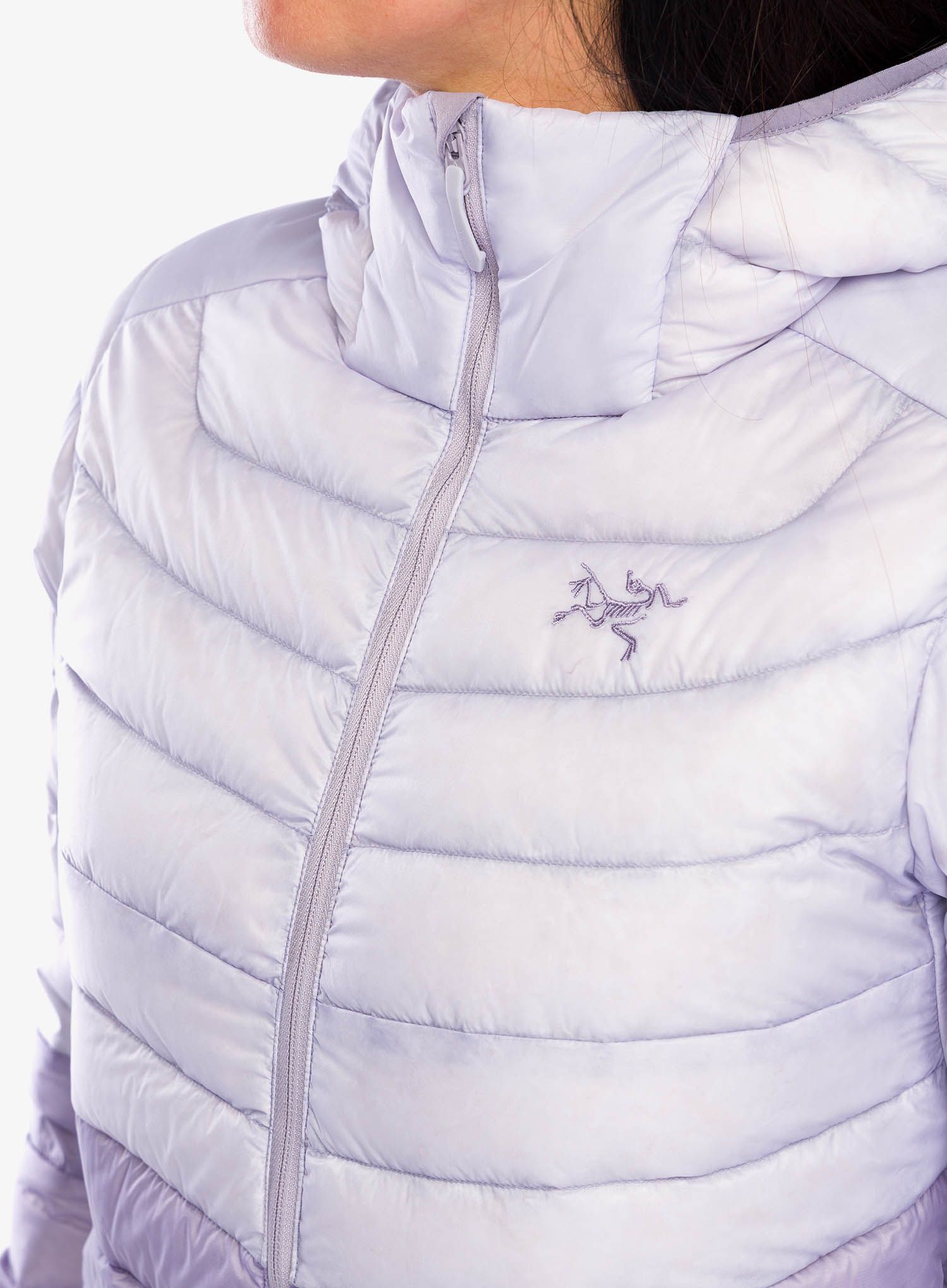 Ženska puhovka Arcteryx Cerium Hoody - velocity/light velocity