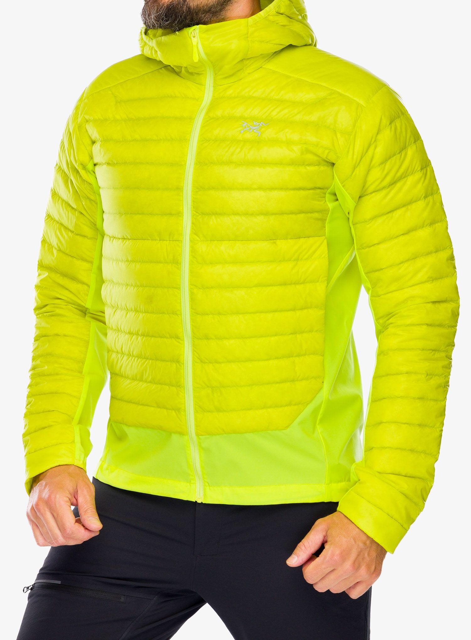 Hibridna jakna Arcteryx Cerium Hybrid Hoody - sprint