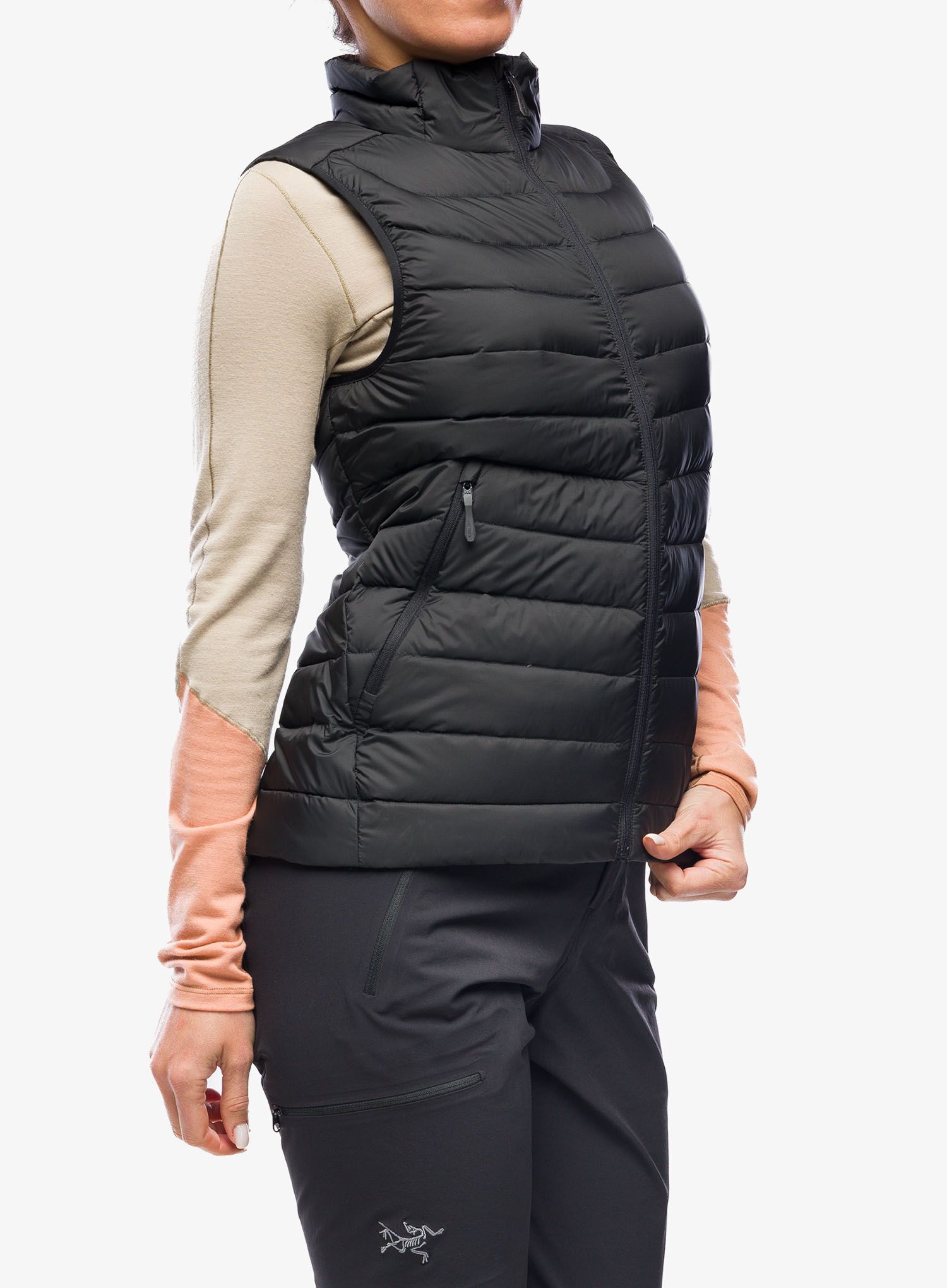 Ženski brezrokavnik Arcteryx Cerium Vest - blk