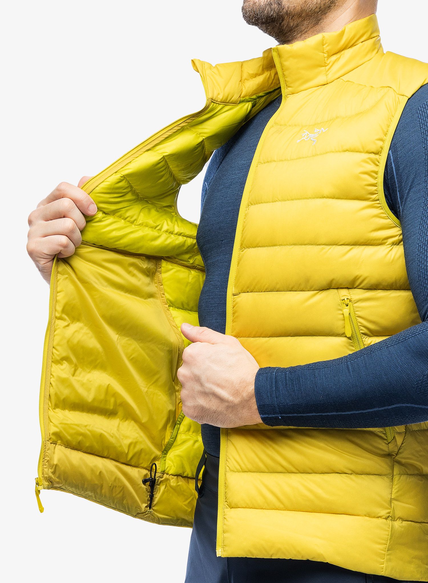 Moški brezrokavnik Arcteryx Cerium Vest - lampyre