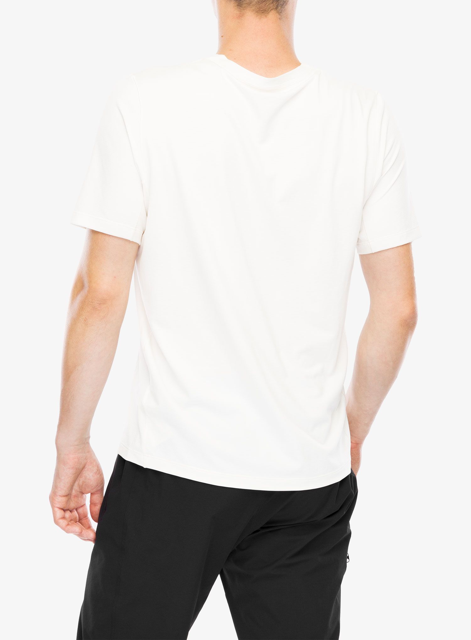 Majica za tek Arcteryx Cormac Crew Neck Shirt SS - arctic silk heather II
