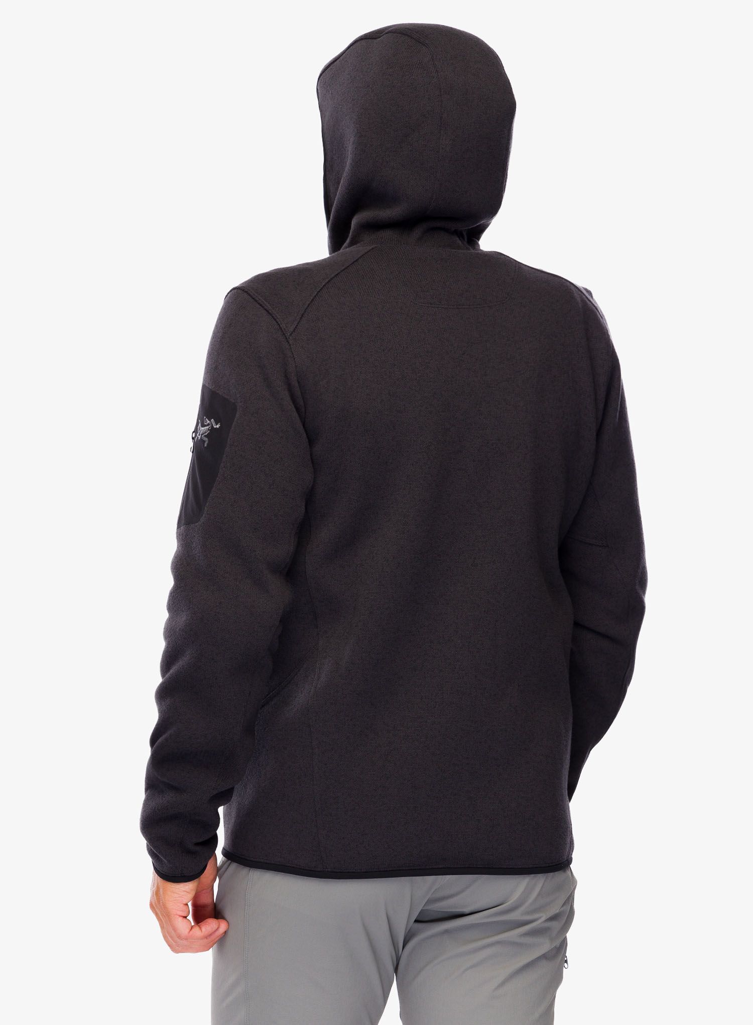 Jopica z zadrgo Arcteryx Covert Hoody - black heather II