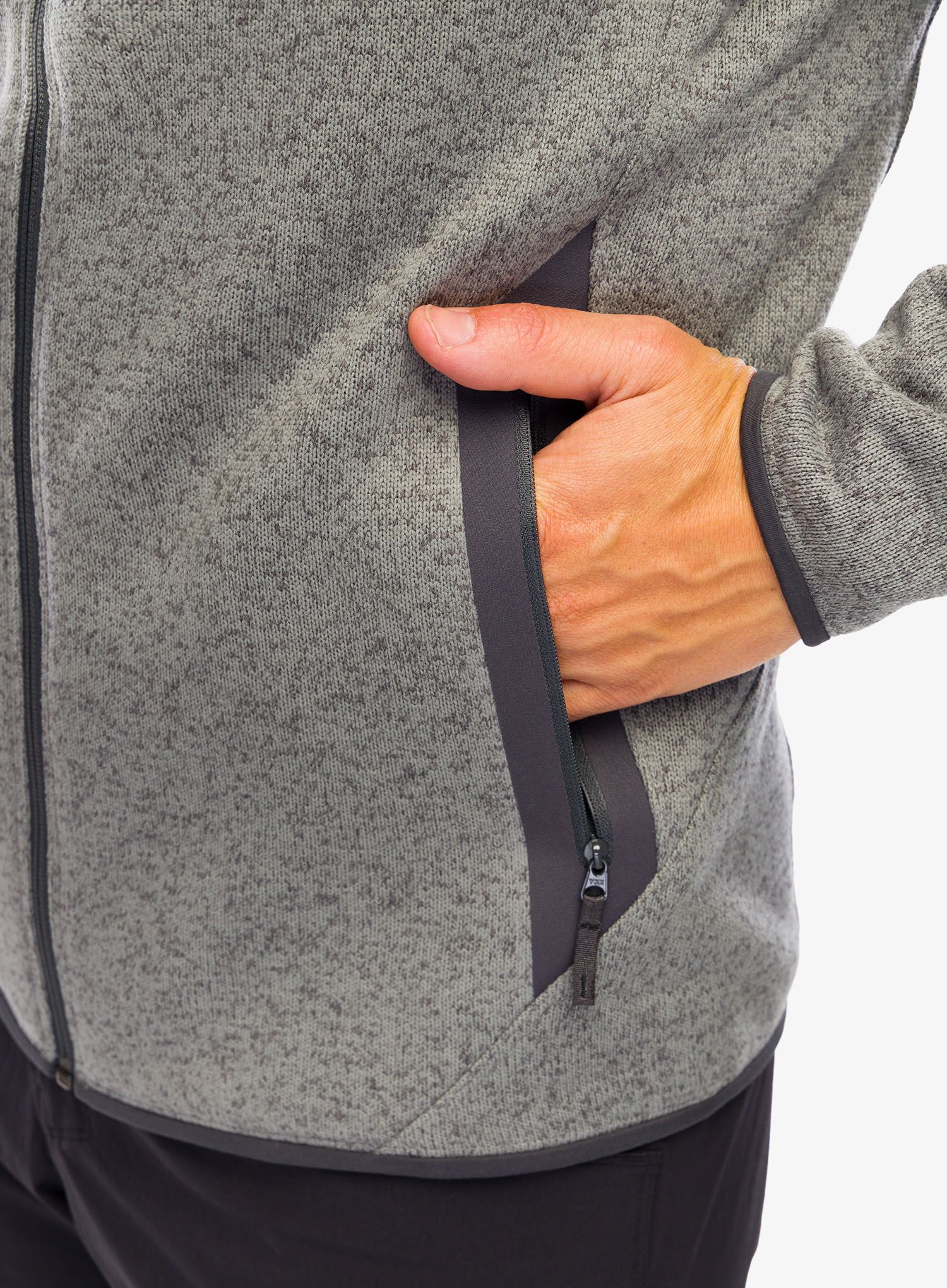 Jopica s kapuco Arcteryx Covert Hoody - void heather/graphite