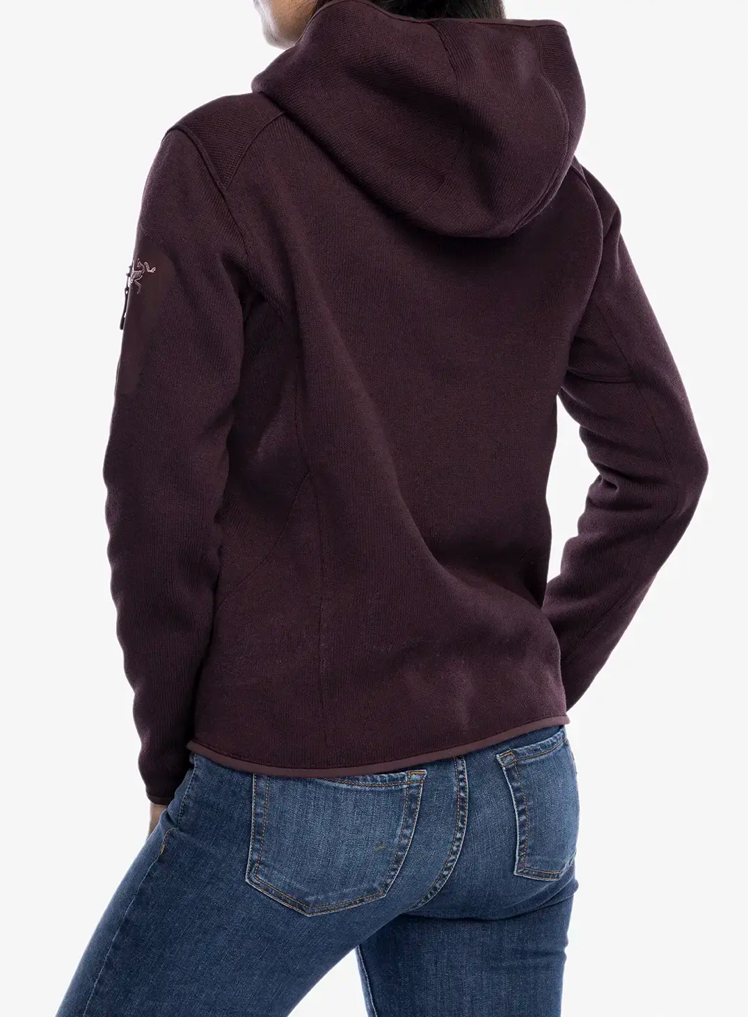 Ženska jopa s kapuco Arcteryx Covert Pullover Hoody - phantasm heather