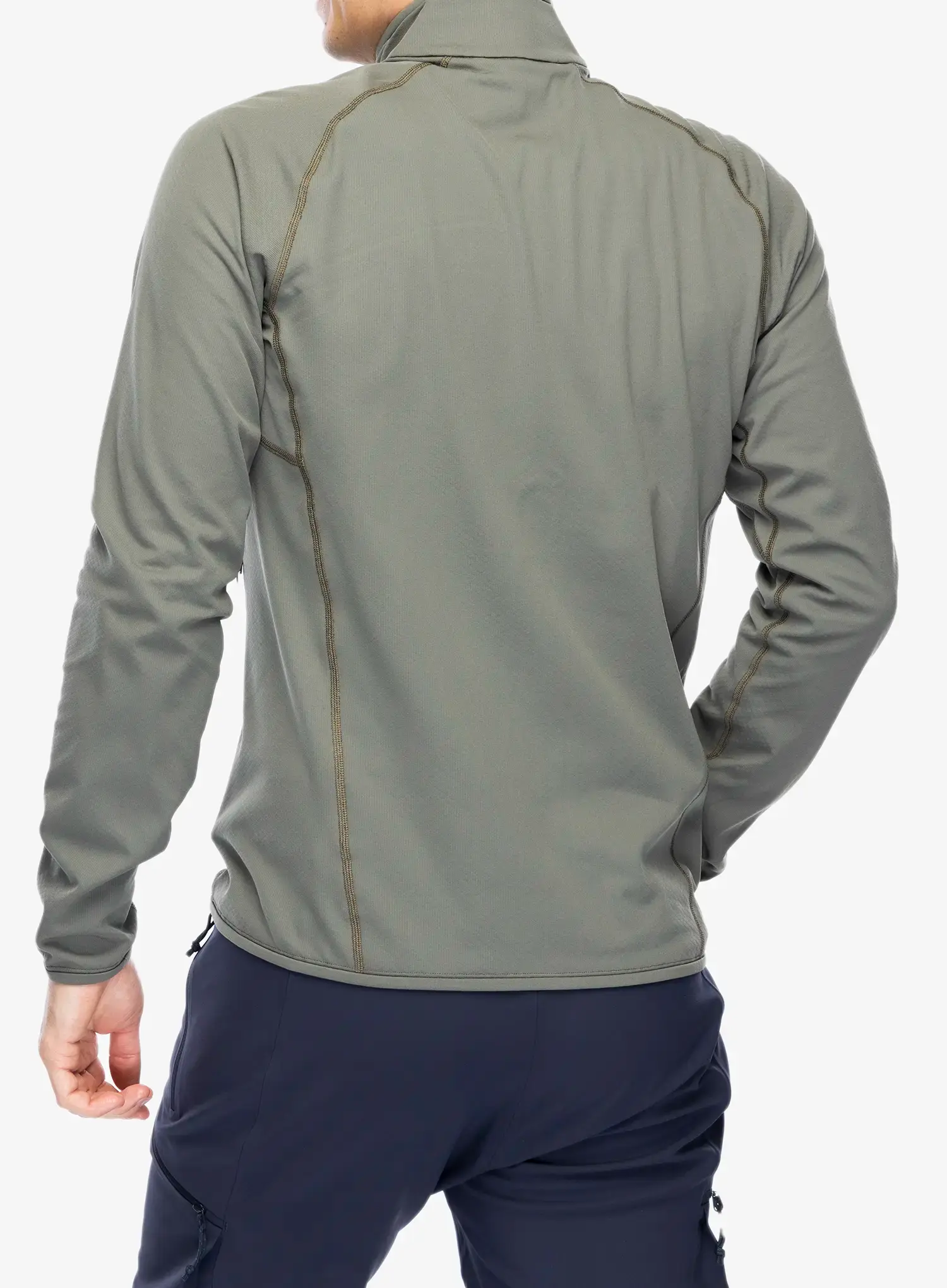 Puloverji brez kapuce Arcteryx Delta Jacket - forage