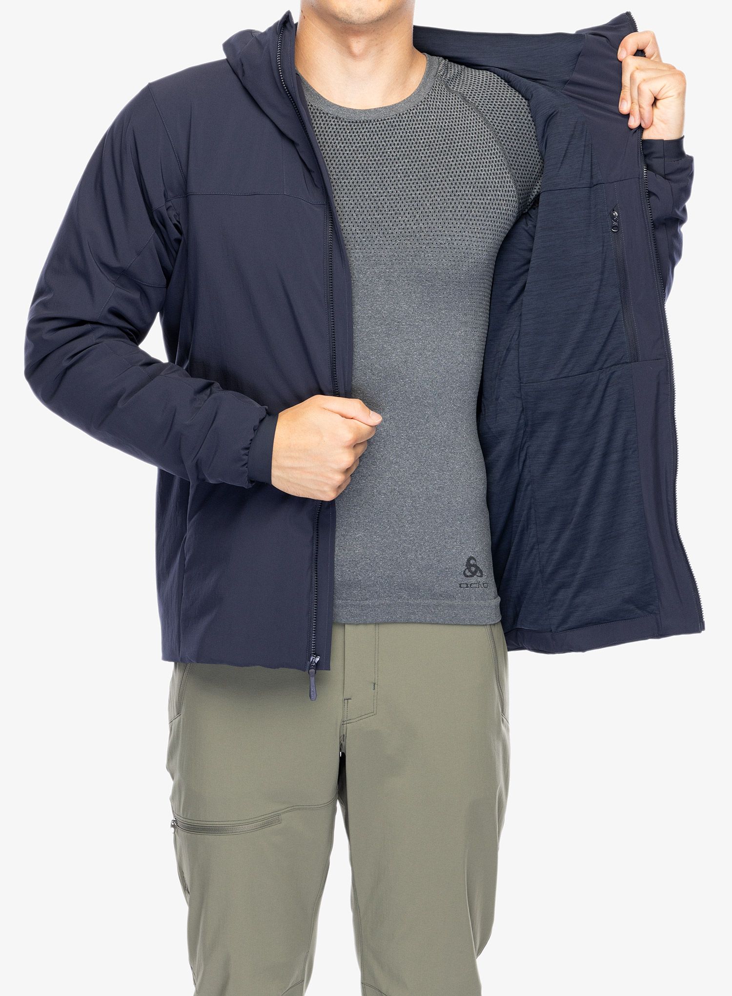 Sintetična jakna Arcteryx Epsilon Insulated Hoody - black sapphire