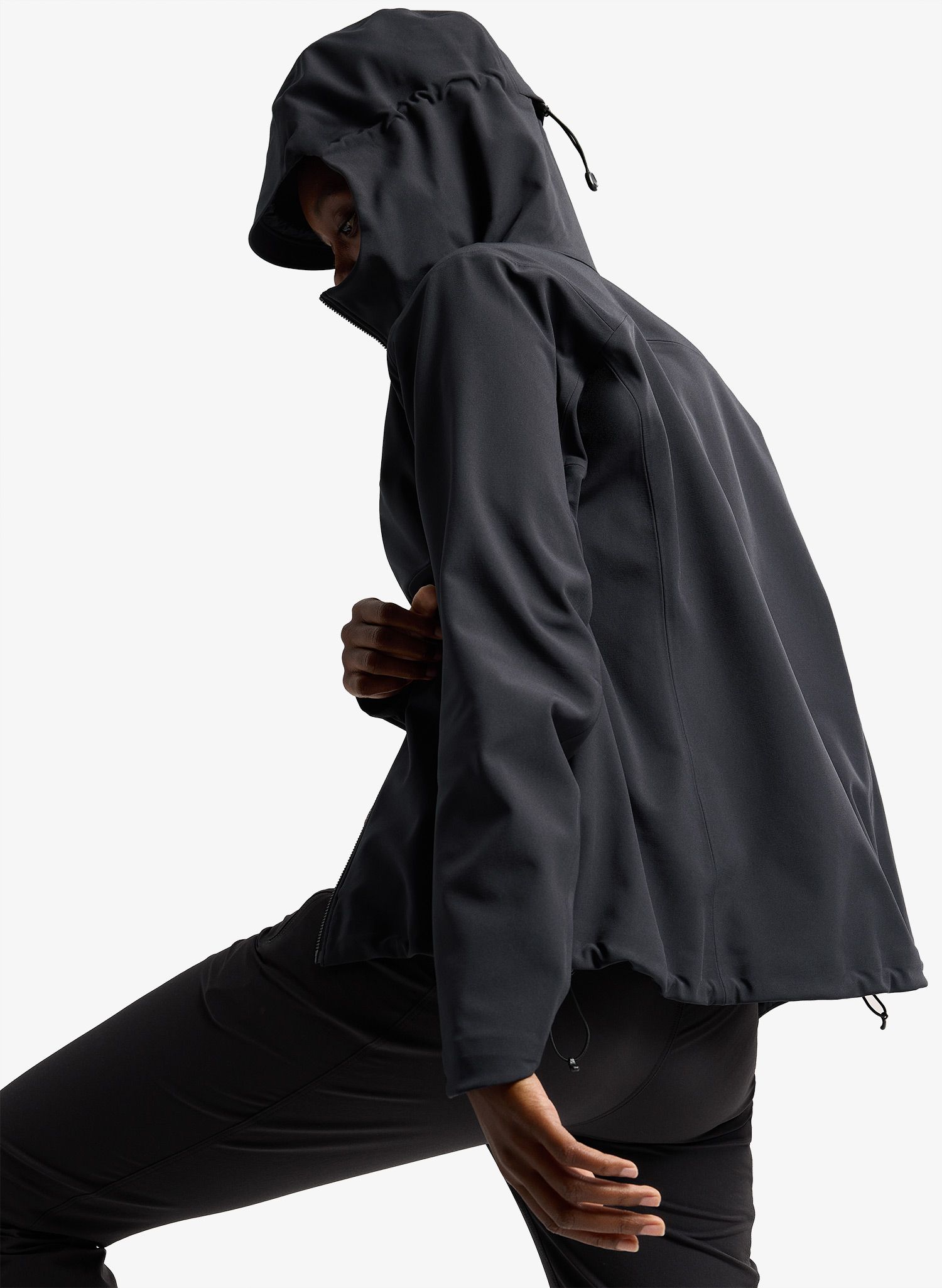 Ženska jakna softshell Arcteryx Gamma Heavyweight Hoody - black