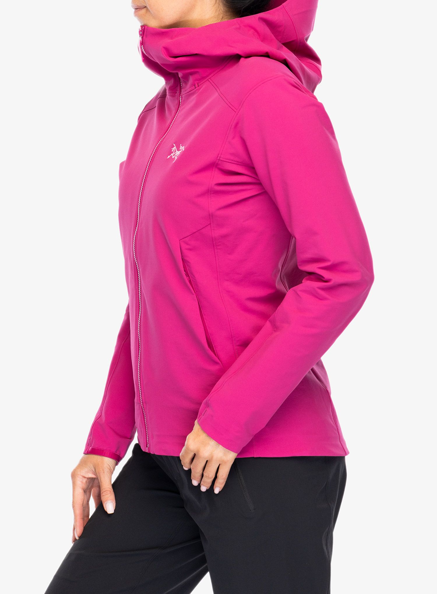 Ženska softshell jakna Arcteryx Gamma Hoody - amaranthus