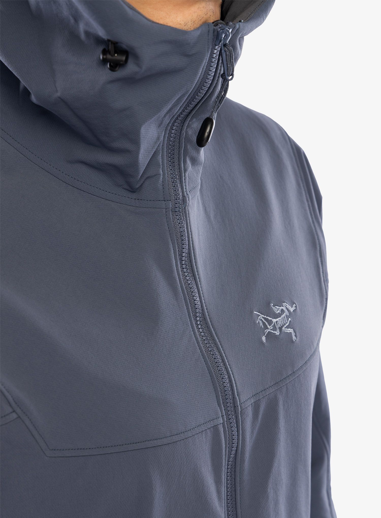 Softshell jakna Arcteryx Gamma Hoody - dk stratus