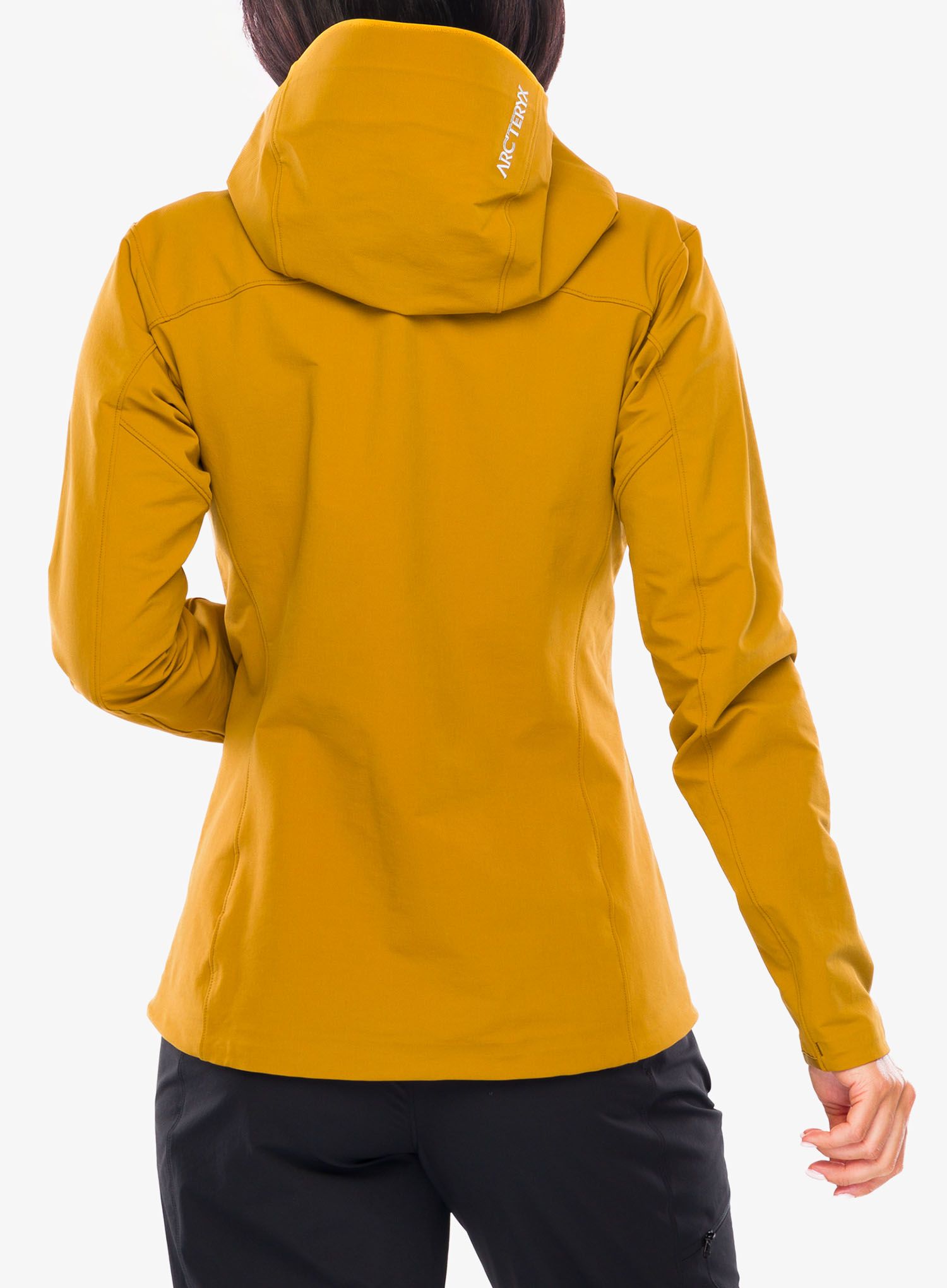 Ženska softshell jakna Arcteryx Gamma Hoody - yukon