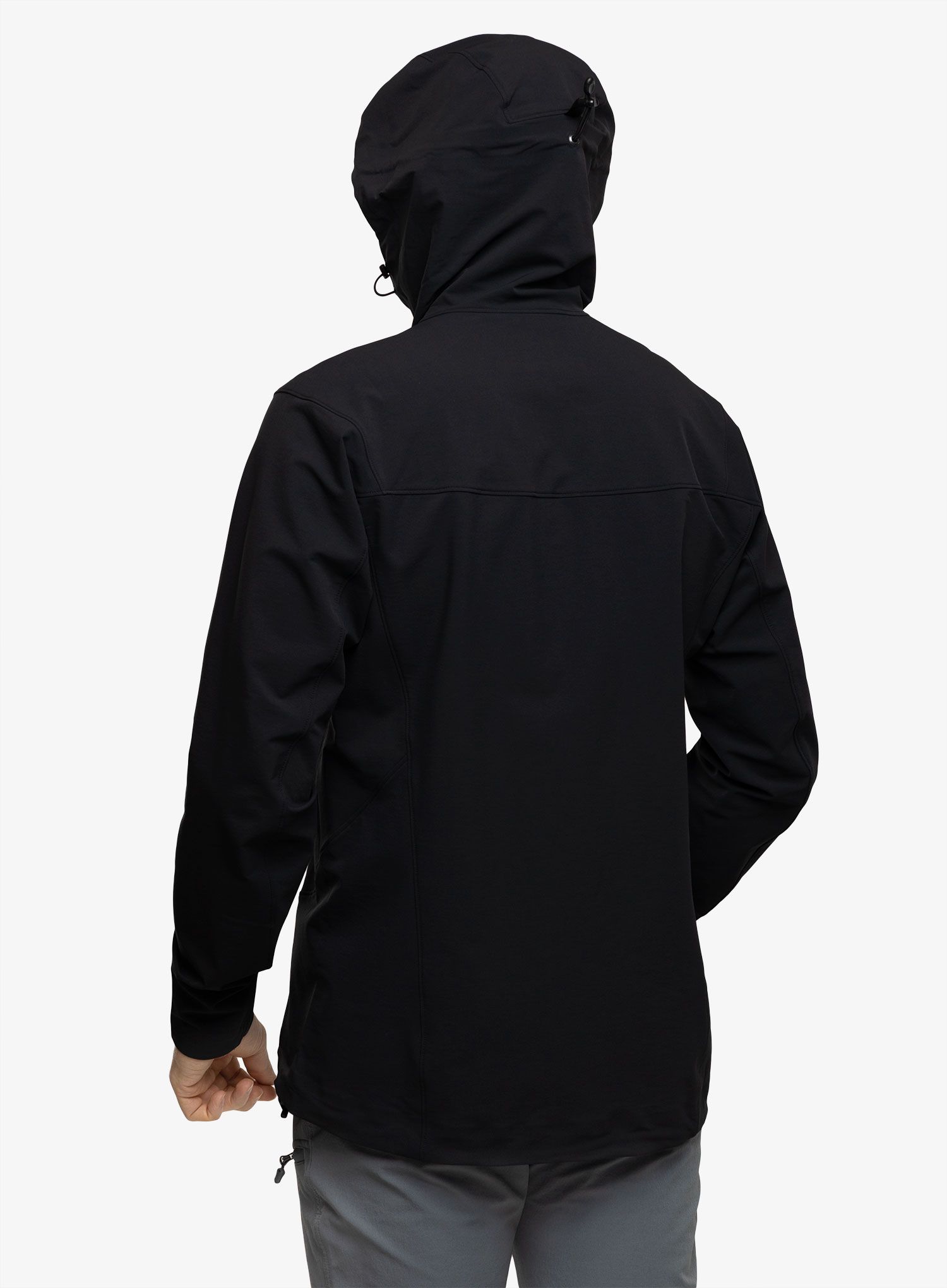 Softshell jakna Arcteryx Gamma Hoody - black