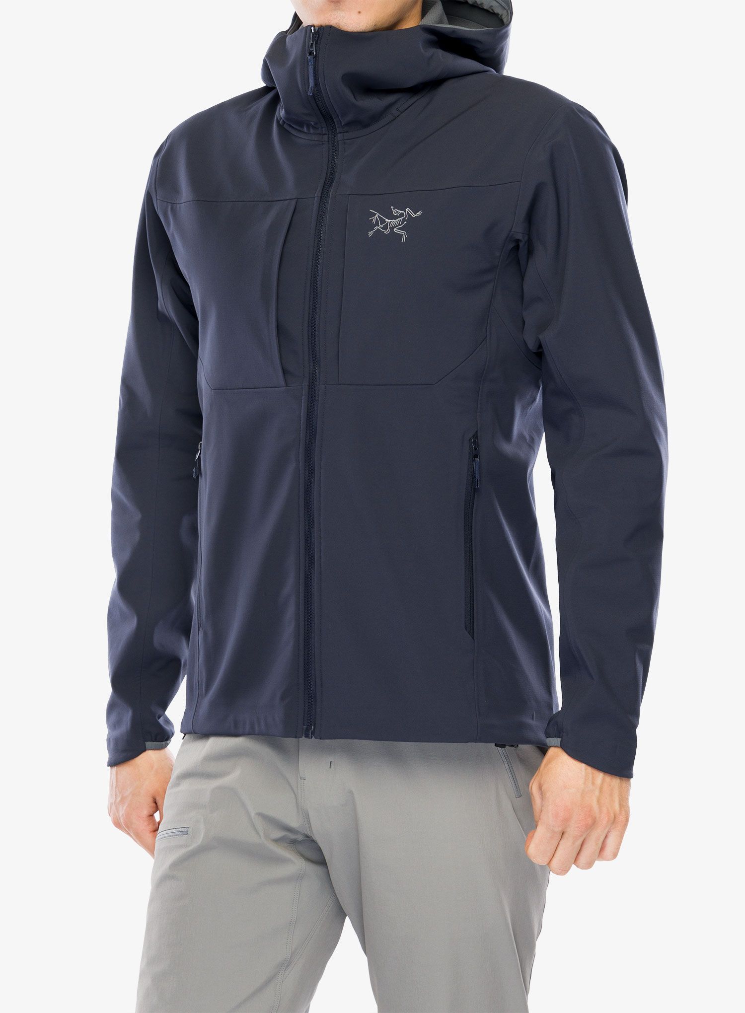 Softshell jakna Arcteryx Gamma MX Hoody - blk sapphire