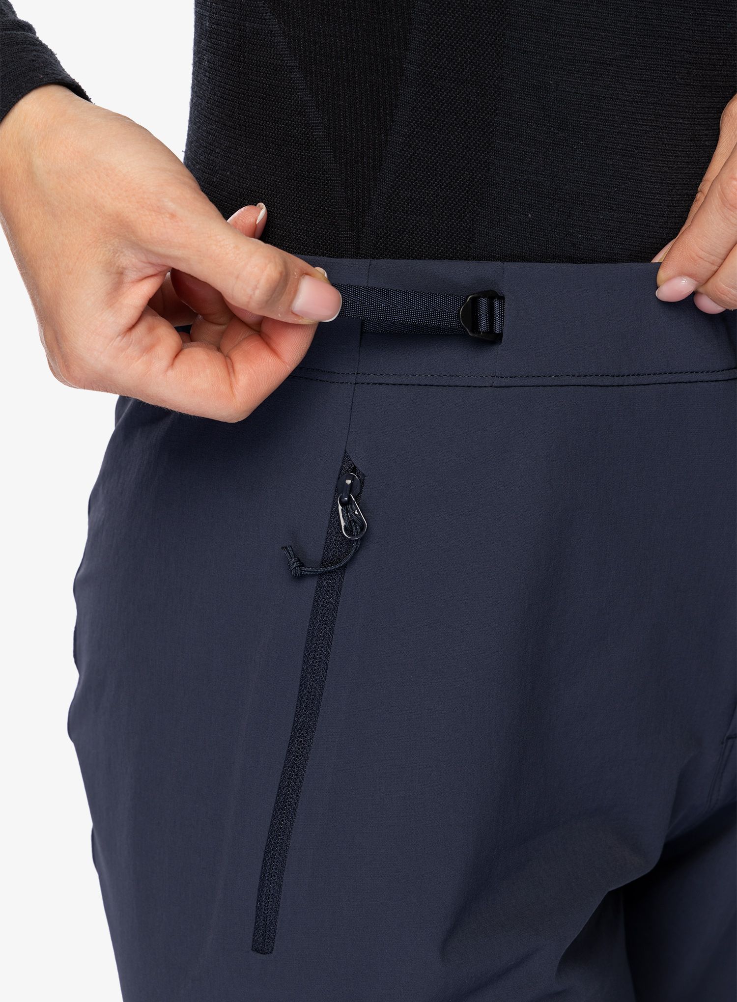 Ženske softshell hlače Arcteryx Gamma Pant - blk sapphire