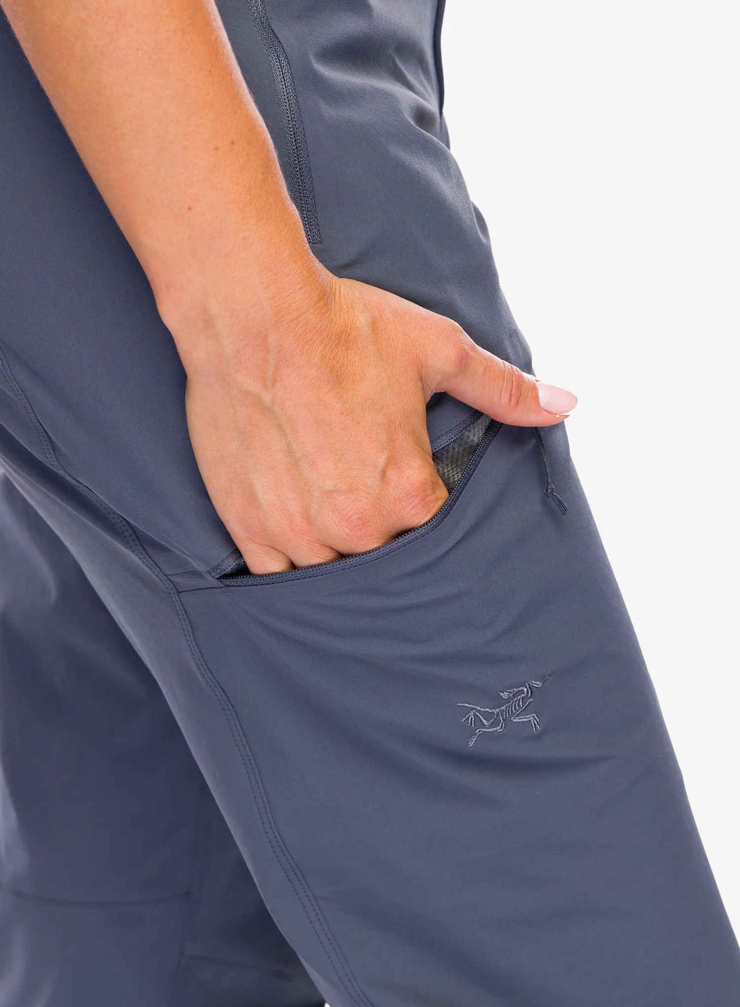 Ženske softshell hlače Arcteryx Gamma Pant - dk stratus