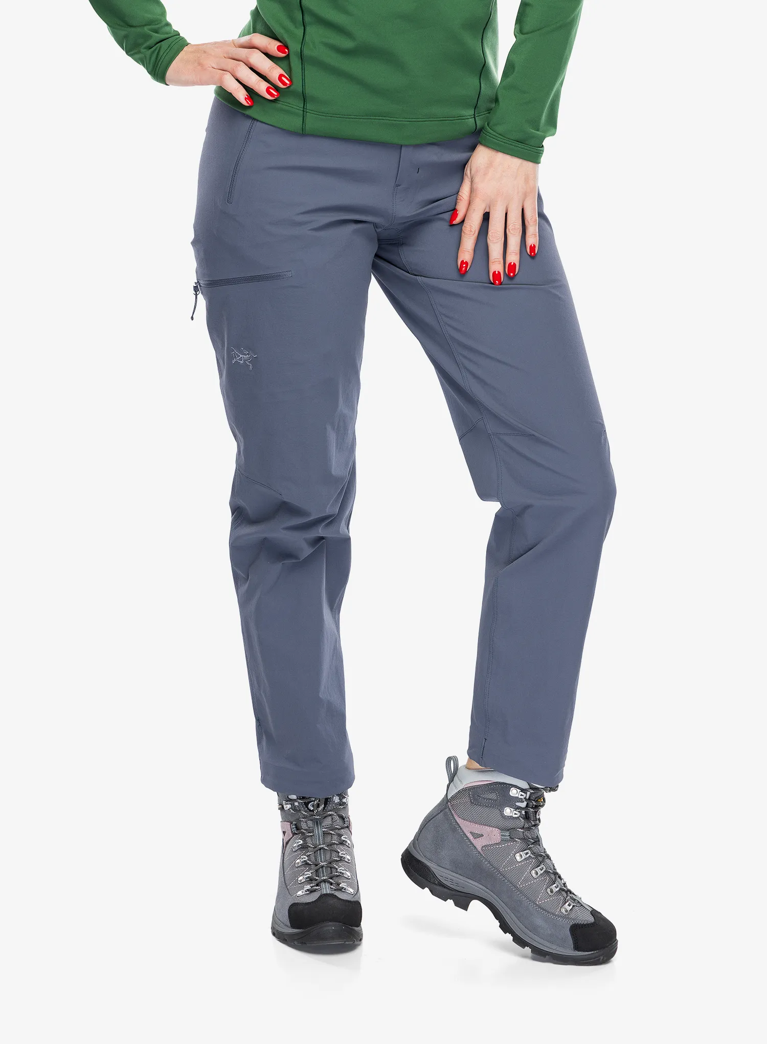 Ženske softshell hlače Arcteryx Gamma Pant - dk stratus/dk stratus