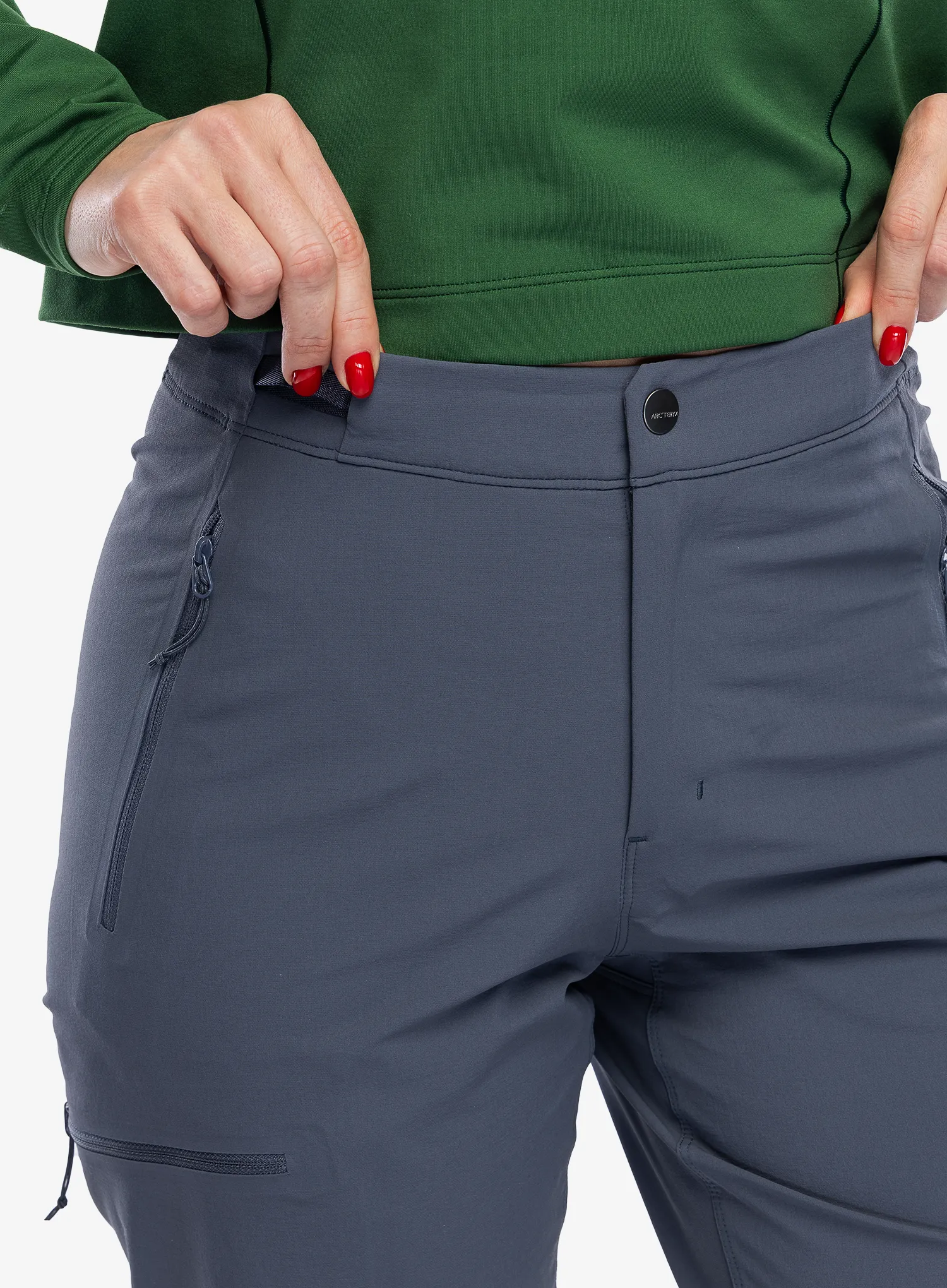Ženske softshell hlače Arcteryx Gamma Pant - dk stratus/dk stratus