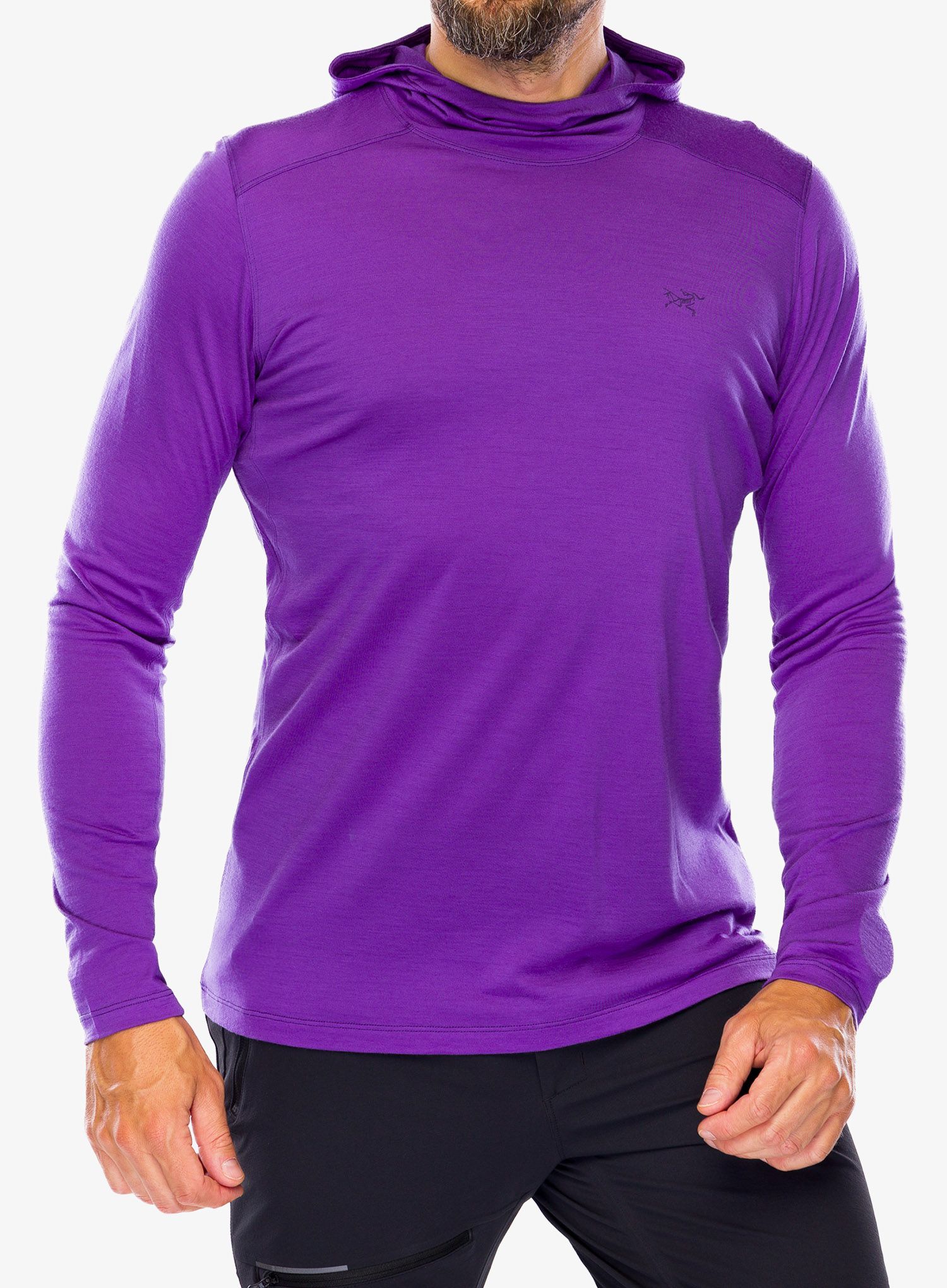Jopica s kapuco Arcteryx Ionia Merino Wool Hoody - iola heather