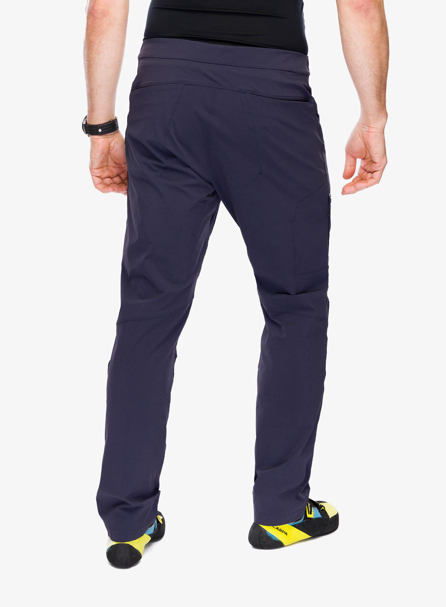 Hlače za plezanje Arcteryx Konseal Pant - black sapphire