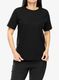Ženska bombažna majica Arcteryx Kragg Cotton Little Bird Crew SS - black/black