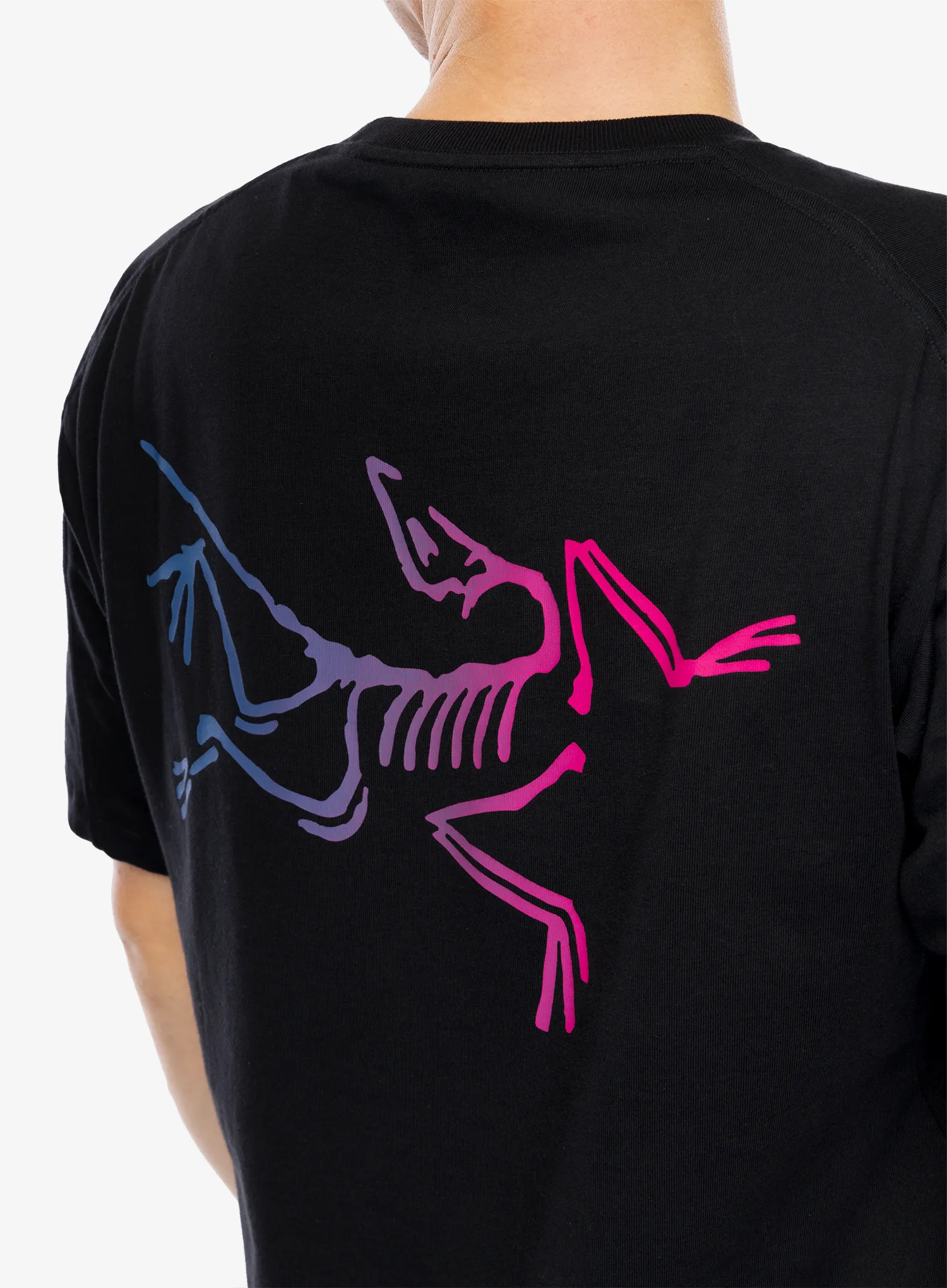 Bombažna majica Arcteryx Kragg Cotton Logo SS - black/multi