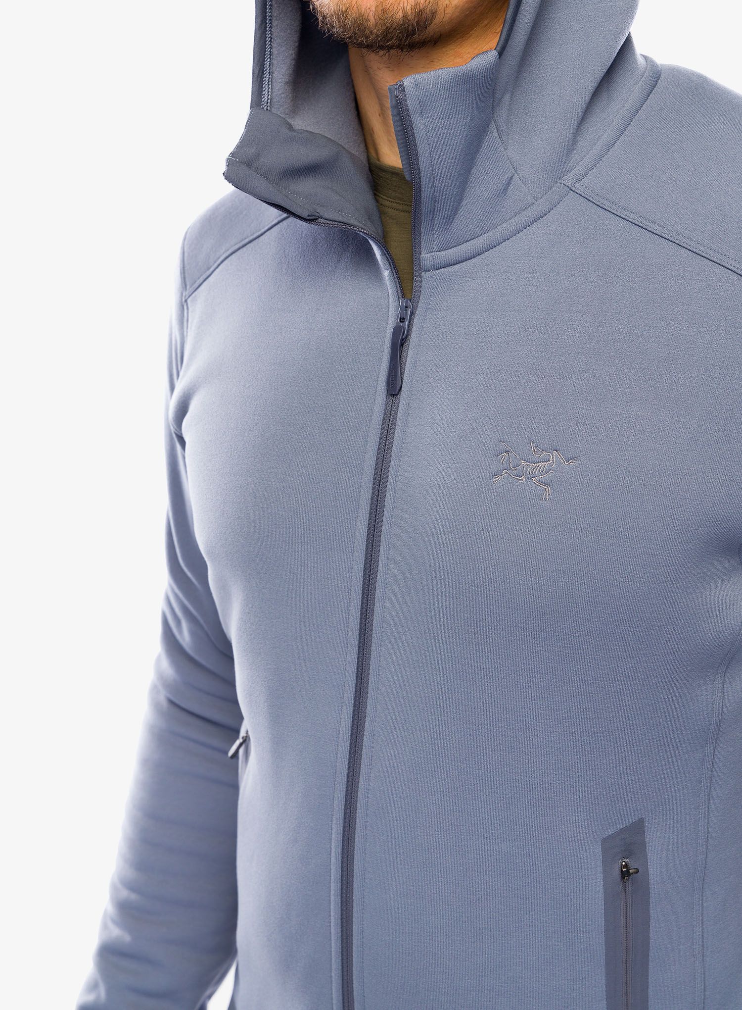 Jopica z zadrgo Arcteryx Kyanite Hoody - stratus