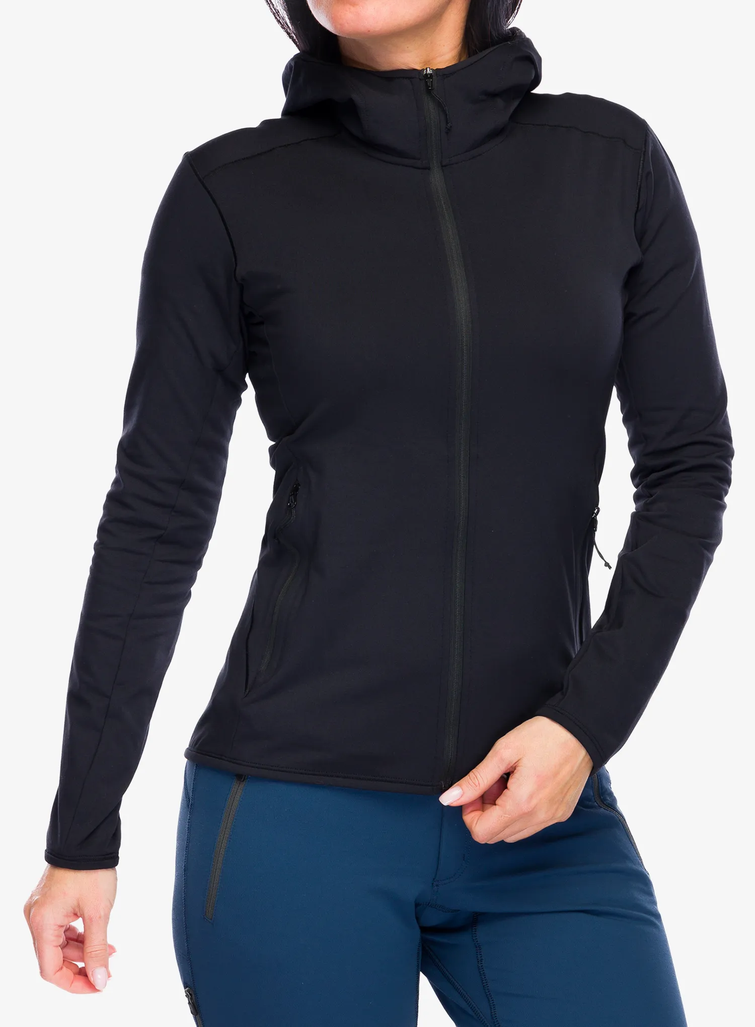 Ženska jopica Arcteryx Kyanite LT Hoody - black