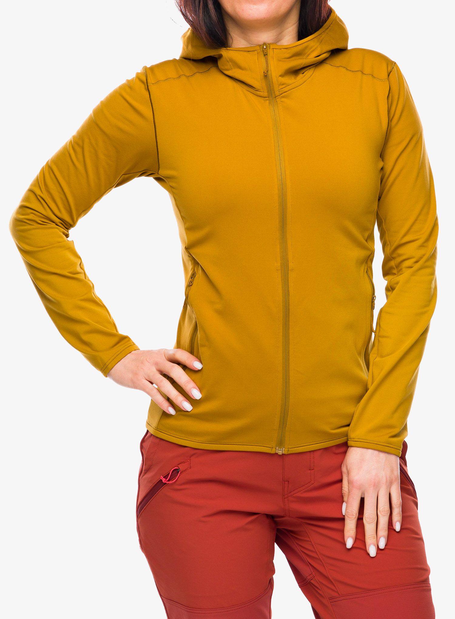 Ženska jopica Arcteryx Kyanite LT Hoody - yukon