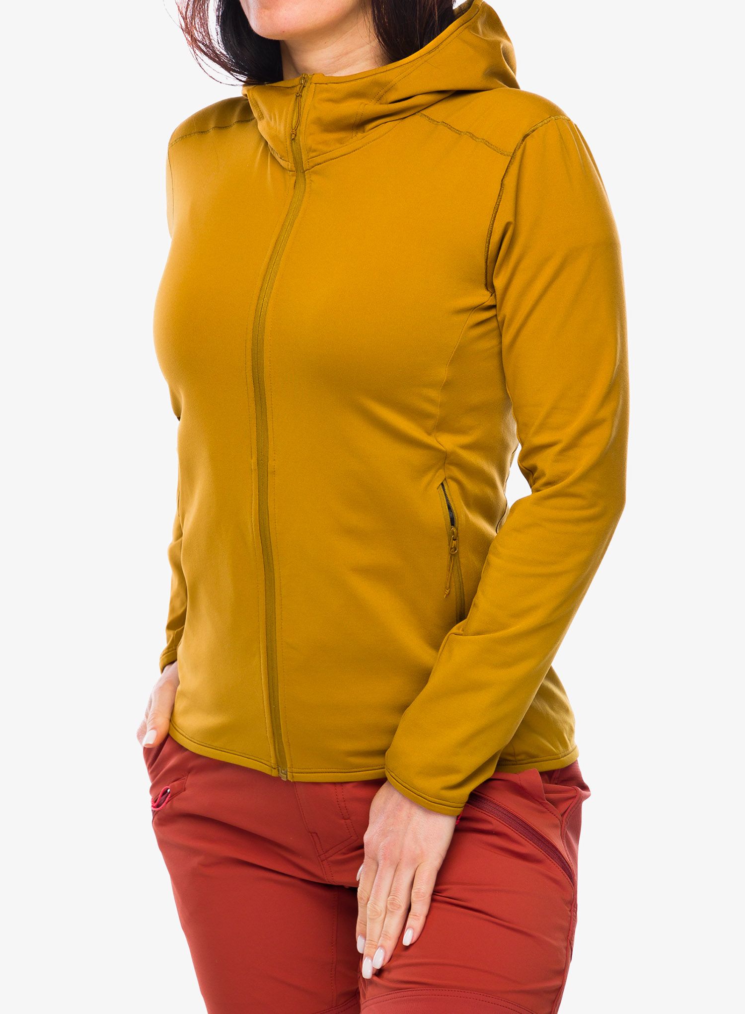 Ženska jopica Arcteryx Kyanite LT Hoody - yukon