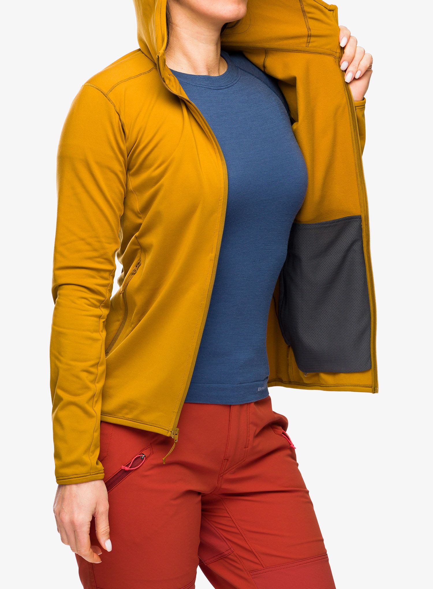 Ženska jopica Arcteryx Kyanite LT Hoody - yukon