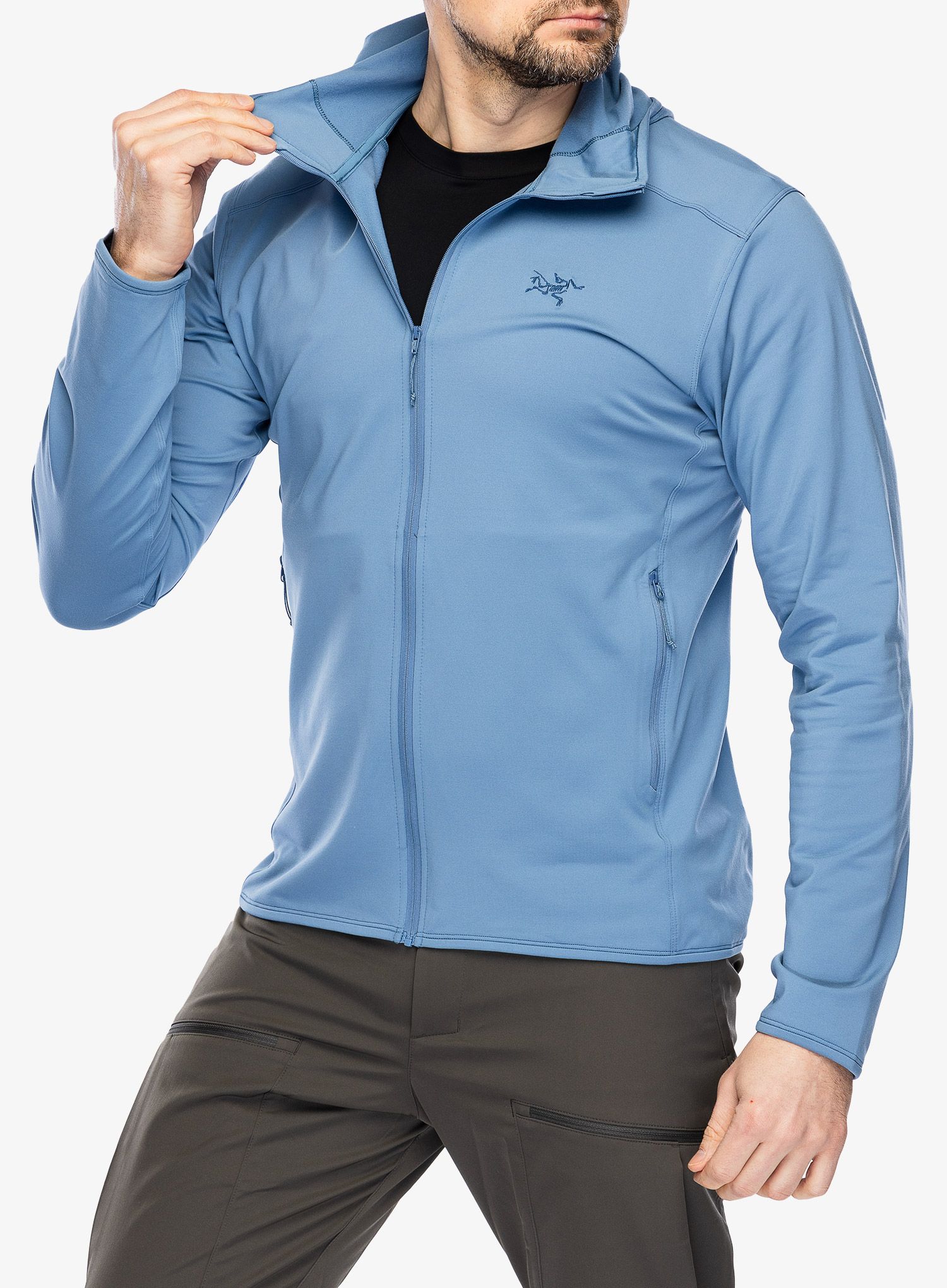 Jopica Arcteryx Kyanite Lightweight Hoody - stone wash