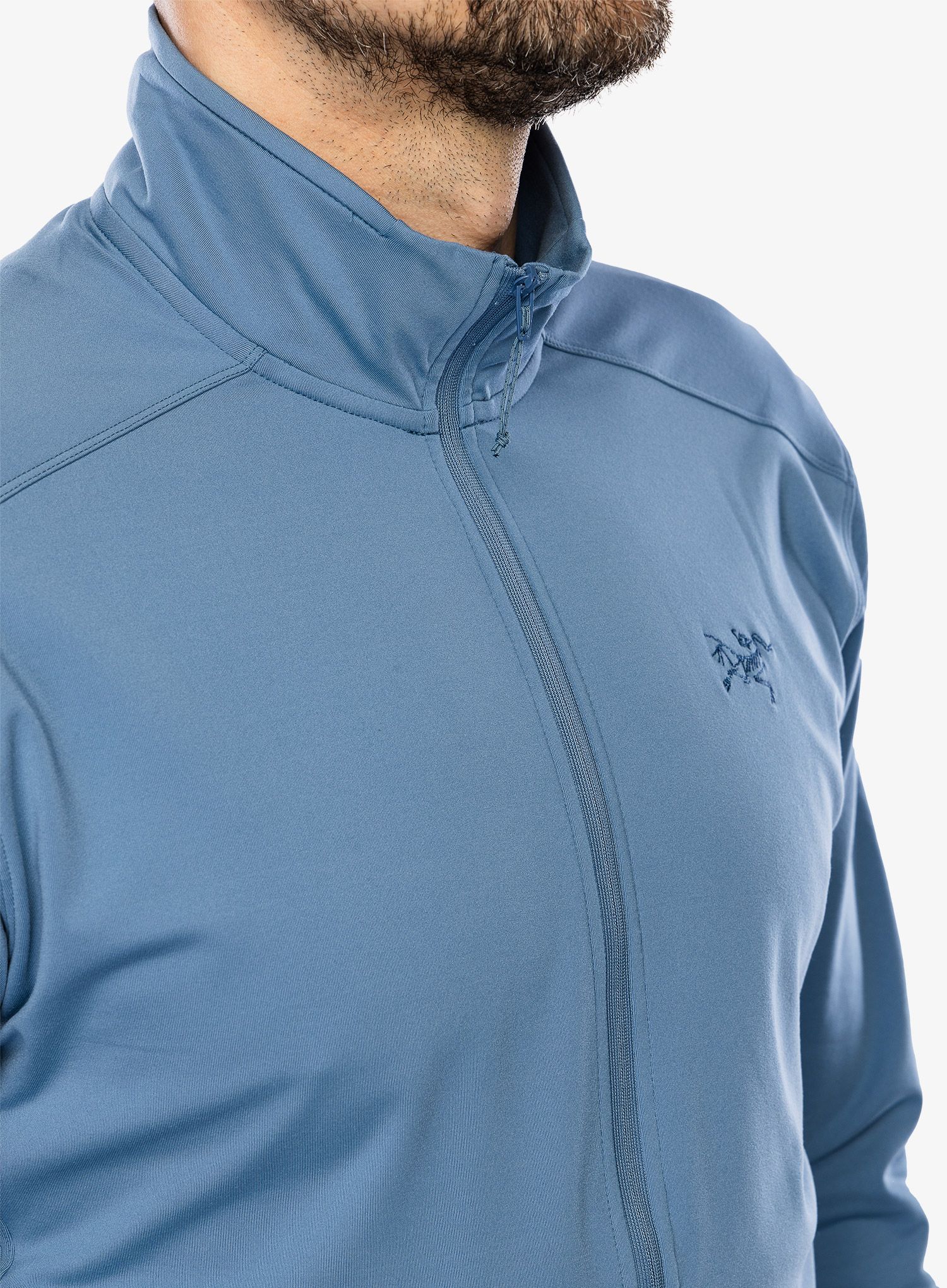 Jopica na zadrgo Arcteryx Kyanite Lightweight Jacket - stone wash