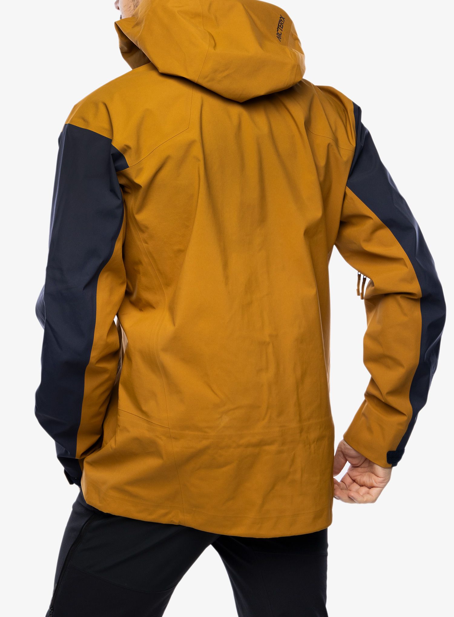 Moška smučarska jakna Arcteryx Macai Shell Jacket - black sapphire/yukon