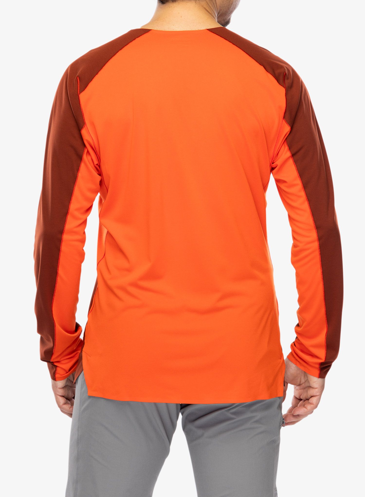Tekaška jopica Arcteryx Norvan Downword Logo Shirt LS - sequoia/solaris