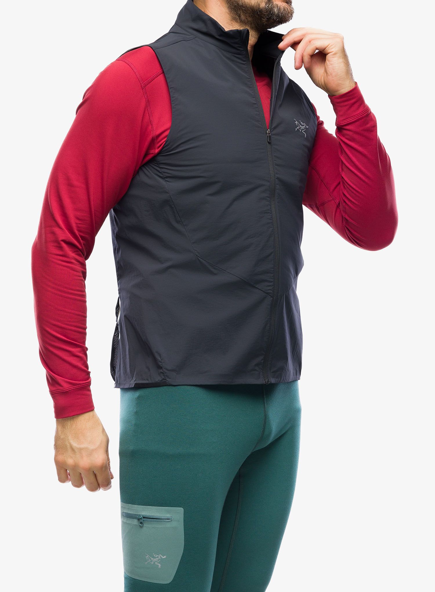 Moški brezrokavnik Arcteryx Norvan Insulated Vest - black