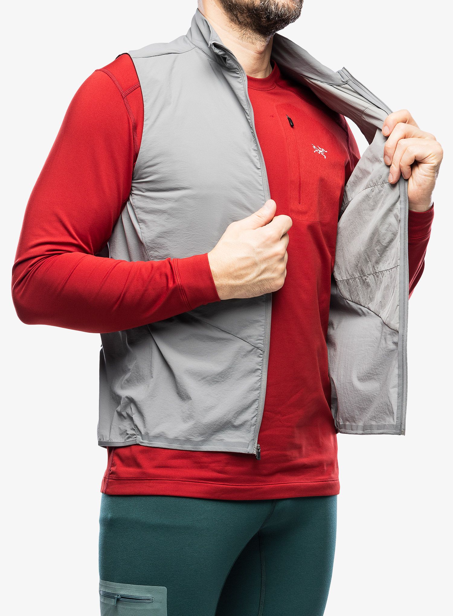 Moški brezrokavnik Arcteryx Norvan Insulated Vest - void