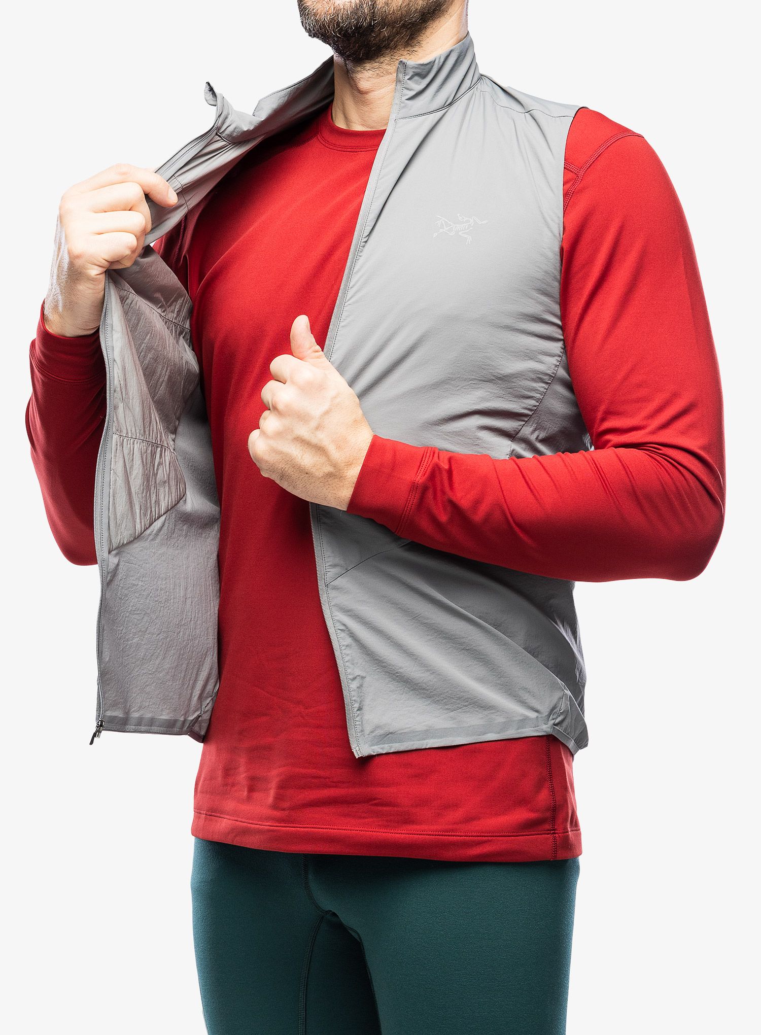 Moški brezrokavnik Arcteryx Norvan Insulated Vest - void